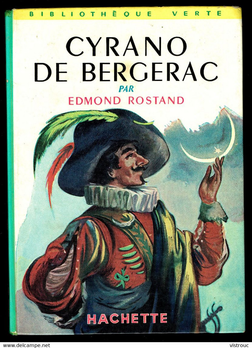 "Cyrano De Bergerac" - Edmond ROSTAND - Bibliothèque Verte HACHETTE N° 12. - Biblioteca Rosa
