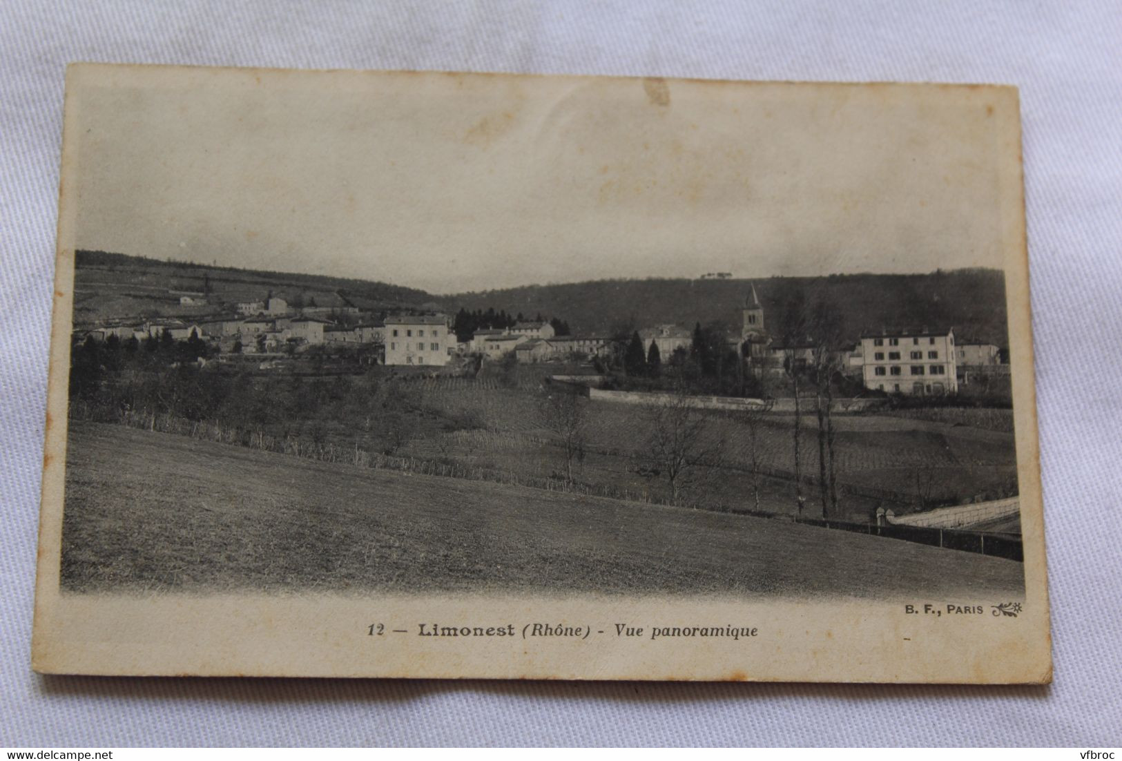 Cpa 1906, Limonest, Vue Panoramique, Rhône 69 - Limonest