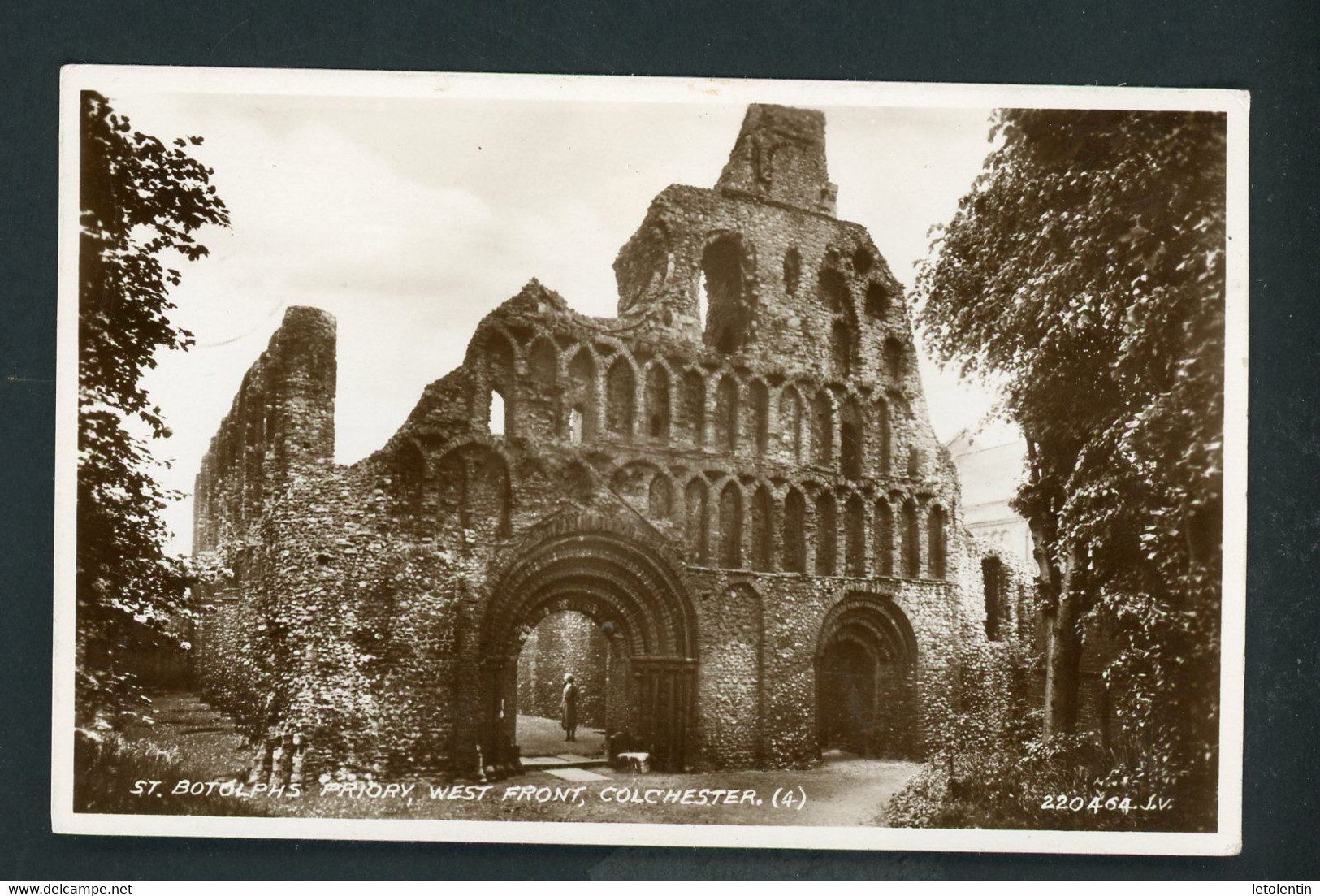 CPA - GB - COLCHESTER - BOTOLPHS PRIORY WEST FRONT - Colchester