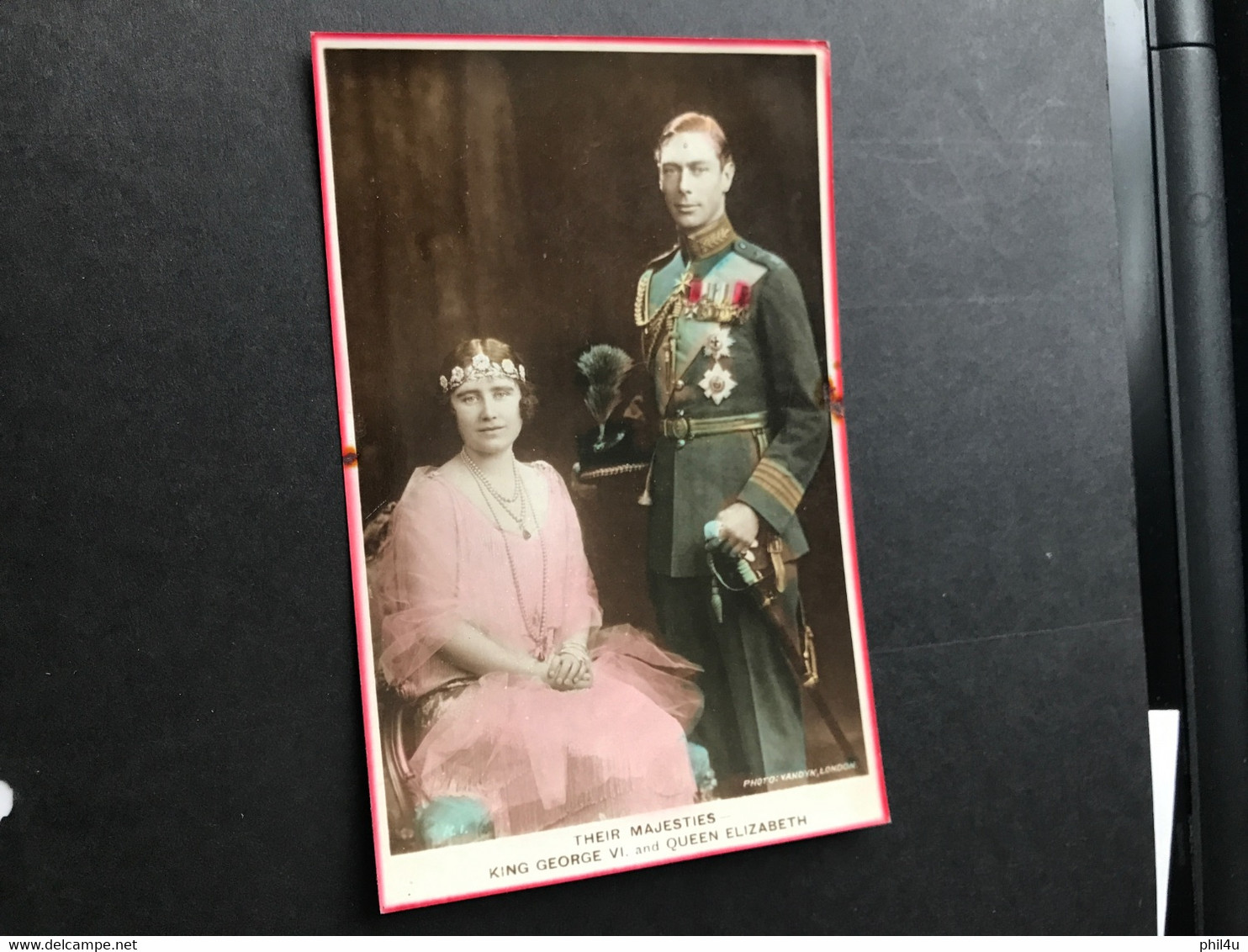 HRH Prince Albert Duke Of York Became KGVI Also Other Card With Queen Elizabeth 2 Card - Colecciones Y Lotes