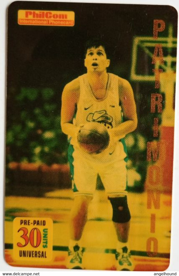 Philcom 30 Units ( Dummy ) Universal - Basketball Player Alvin Patrimonio - Filippine