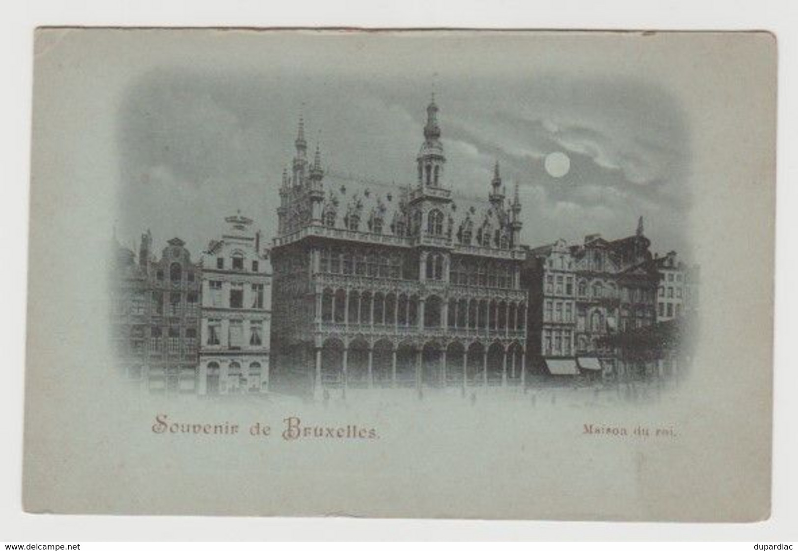 Belgique / Souvenir De BRUXELLES -- Maison Du Roi. - Bruxelles La Nuit