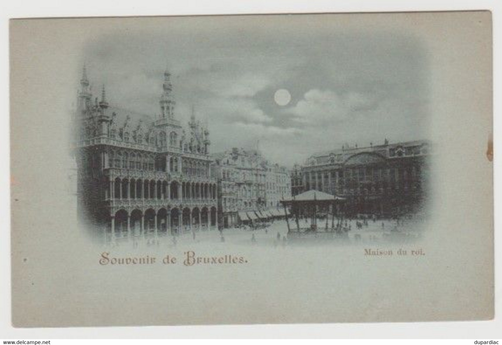 Belgique / Souvenir De BRUXELLES -- Maison Du Roi. - Bruxelles La Nuit