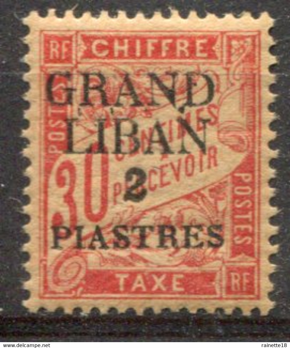 Grand Liban      Taxe N° 3 ** - Timbres-taxe