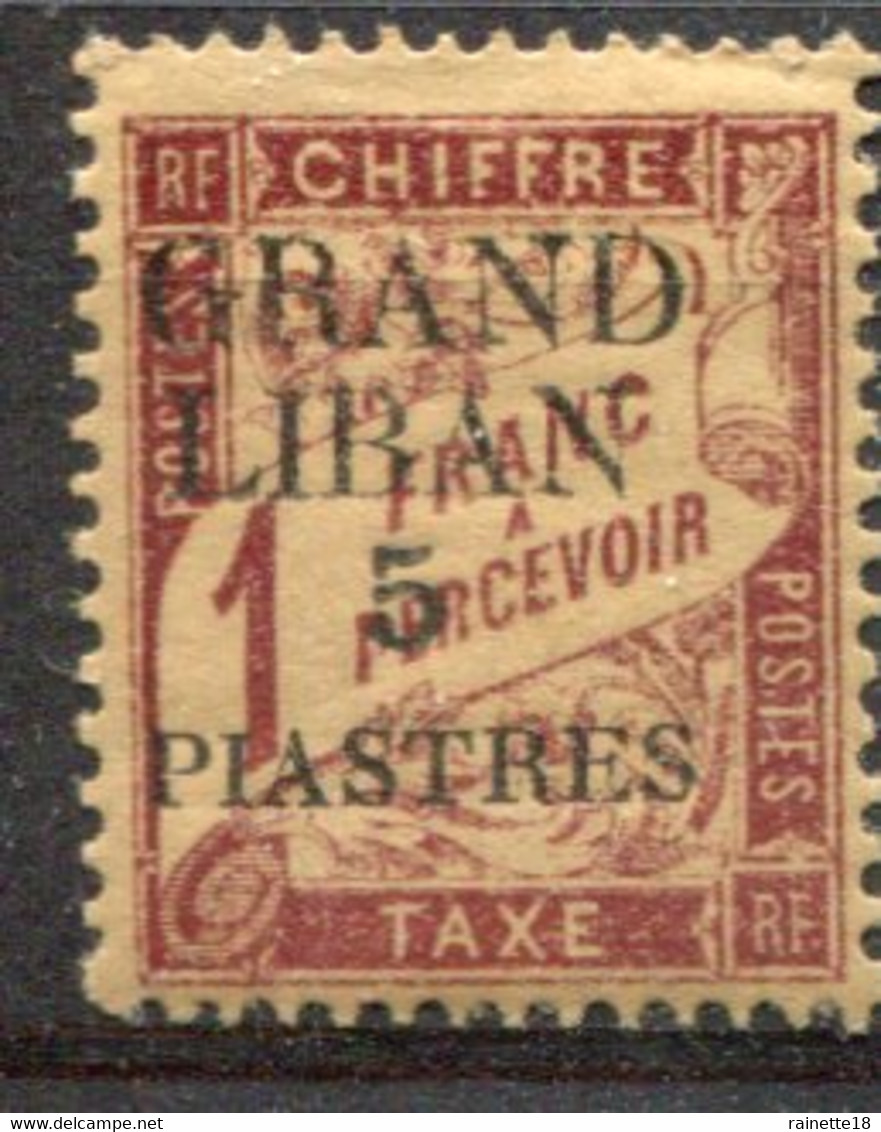 Grand Liban      Taxe N° 5 ** - Strafport