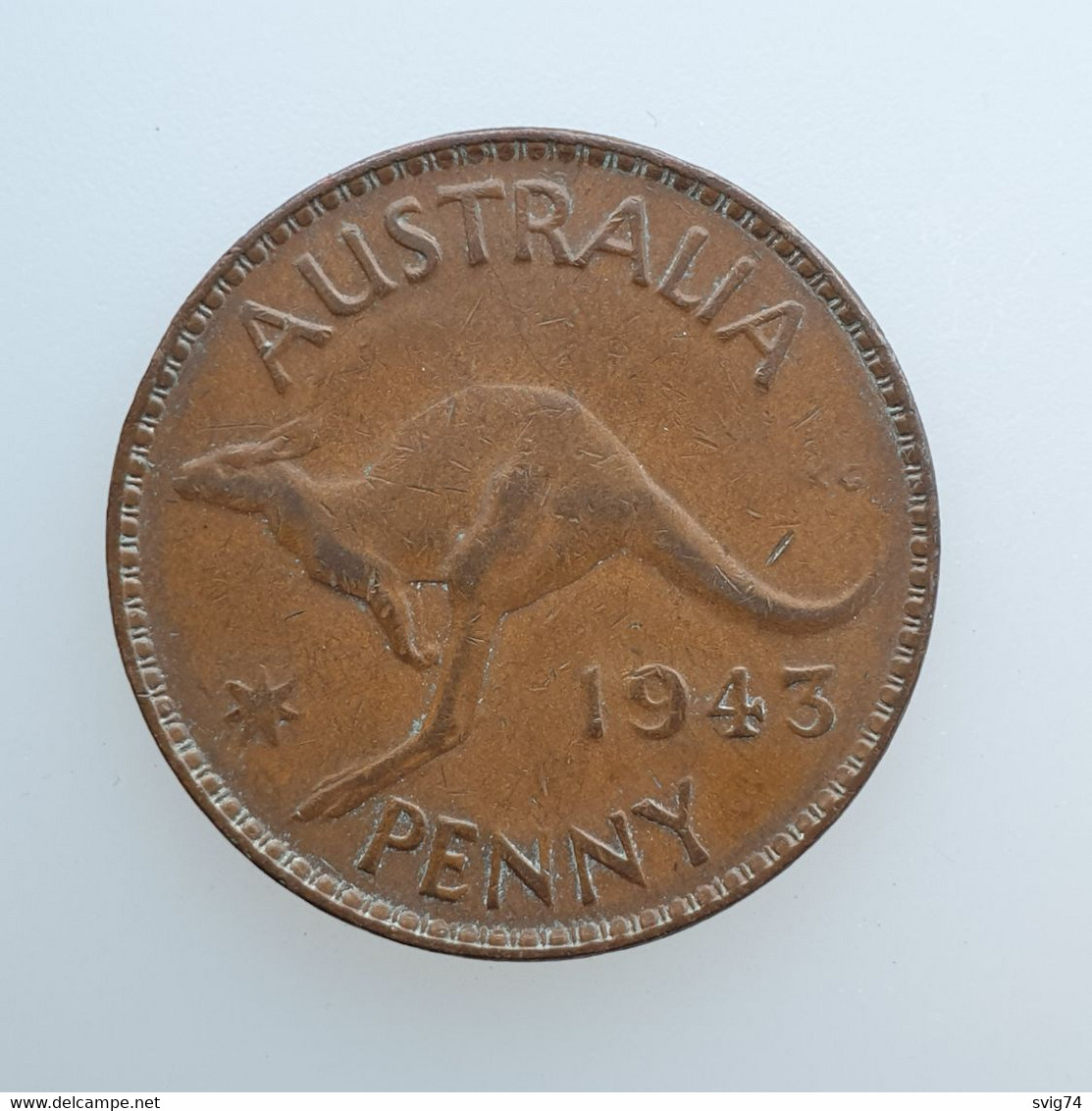 Australia - George VI - 1943 - 1 Penny - Penny