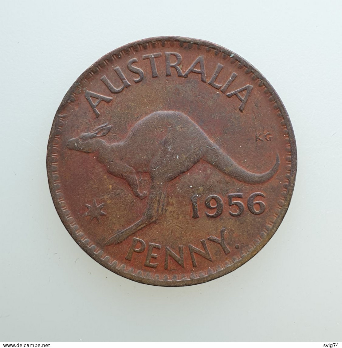Australia - Elizabeth II - 1956 - 1 Penny - Penny