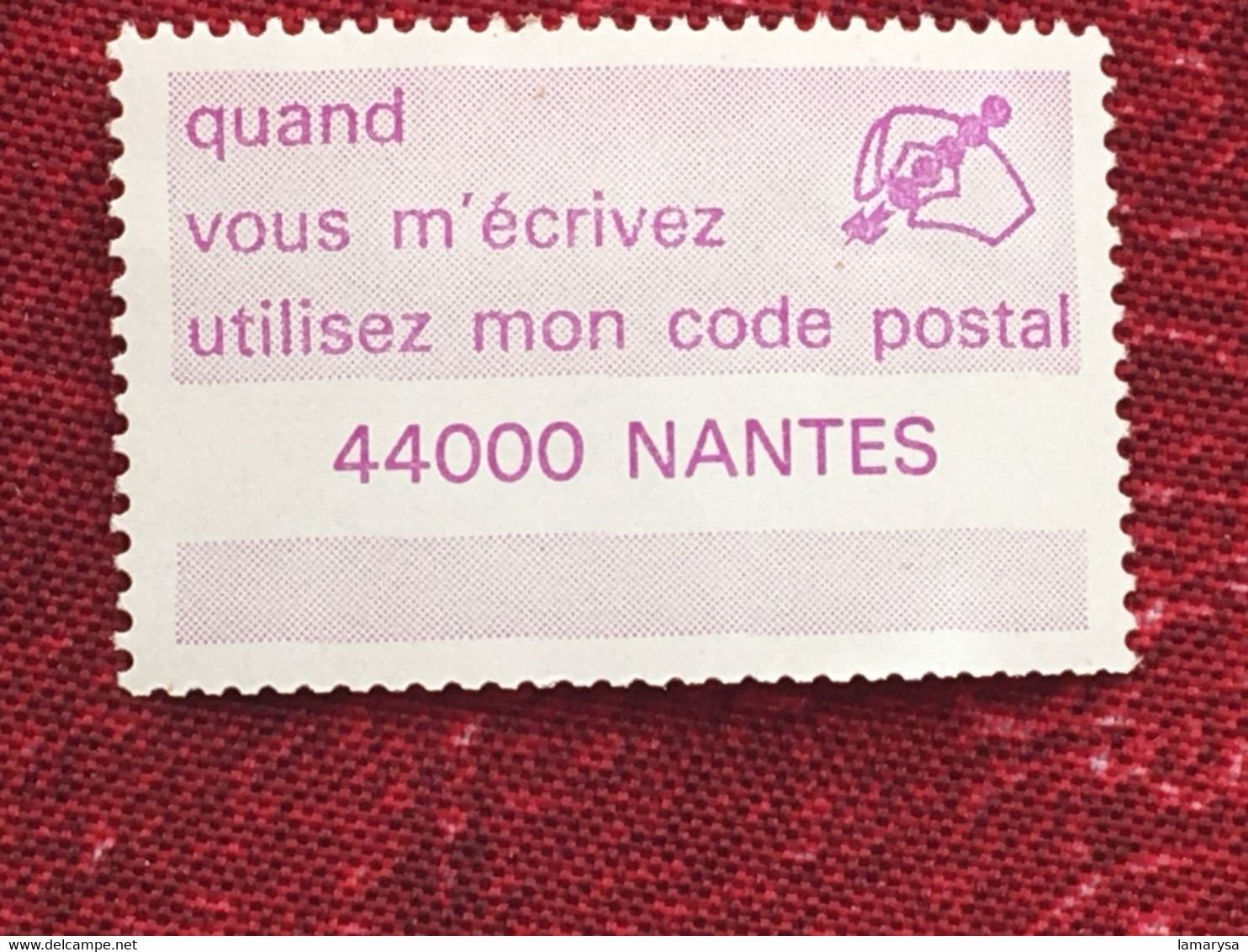 Le Code Postal-Lot 38 Vignette P.T.T. Différentes Villes-☛Erinnophilie,stamp,Timbre,Label,Sticker-Aufkleber-Bollo-Viñeta - Zipcode