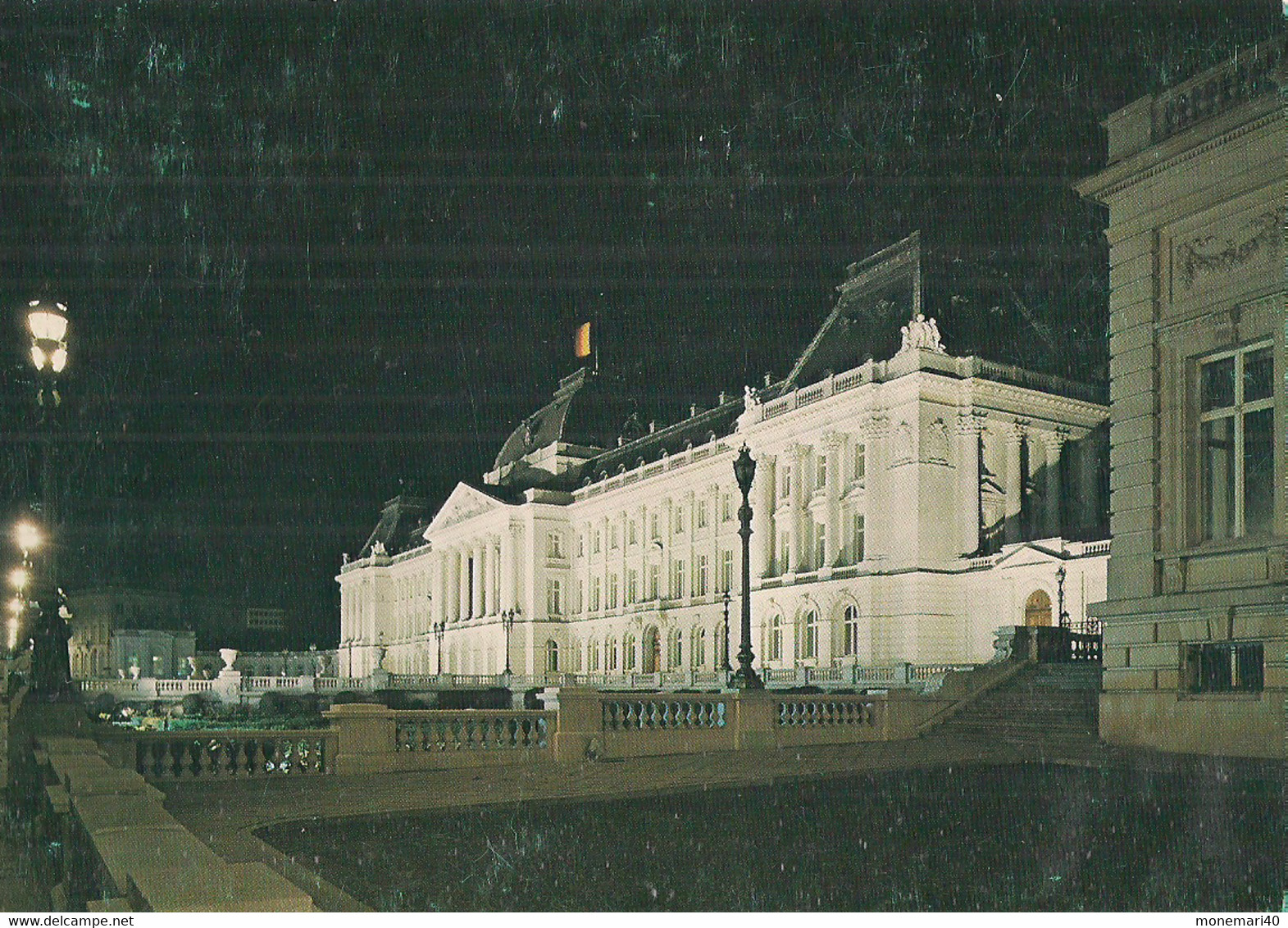 BELGIQUE - BRUXELLES - BRUSSEL - PALAIS ROYAL - KONINKLIJK PALEIS. - Bruselas La Noche