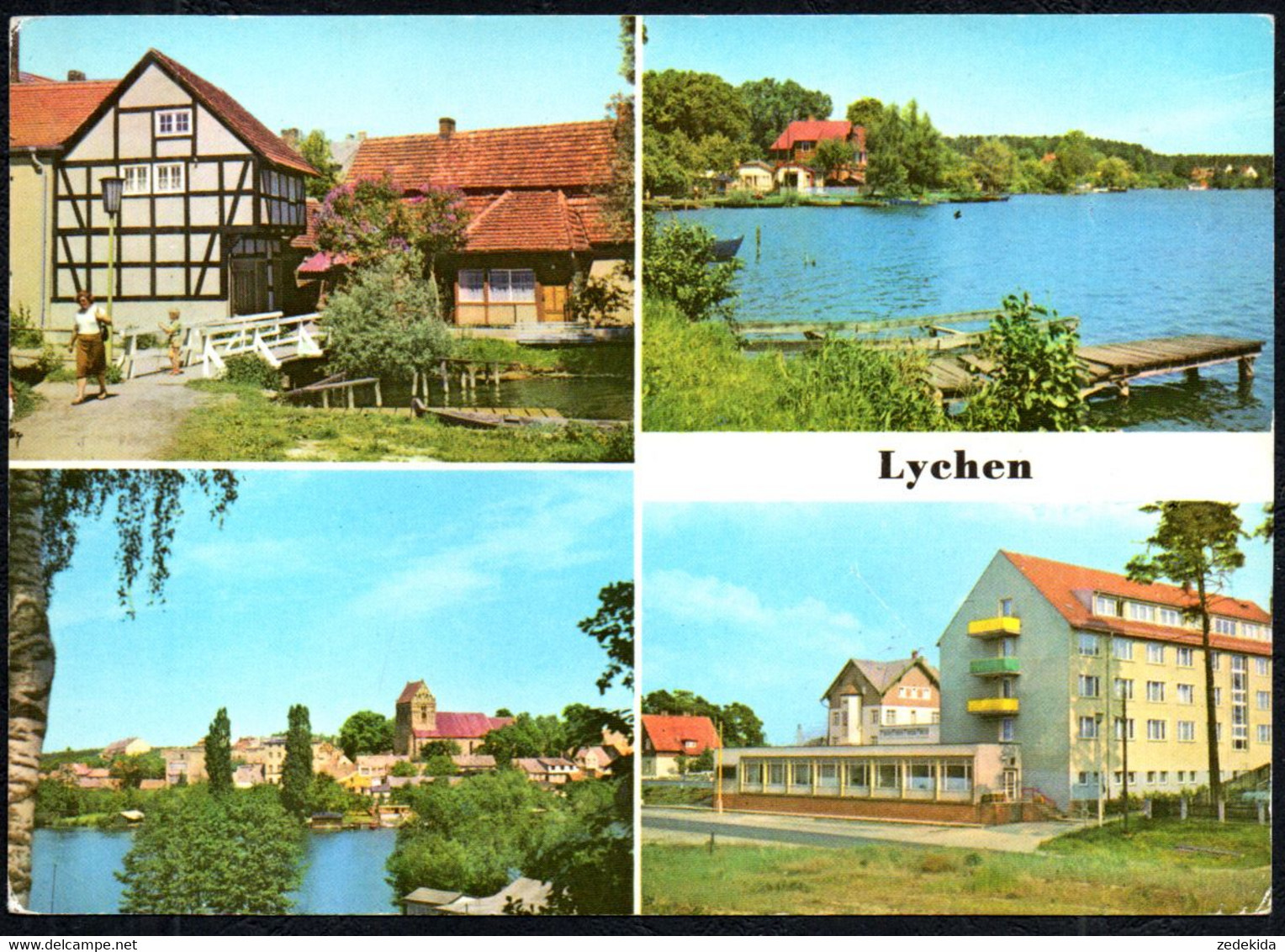 F9874 - Lychen - FDGB Heim Berthold Brecht - Verlag Bild Und Heimat Reichenbach - Lychen