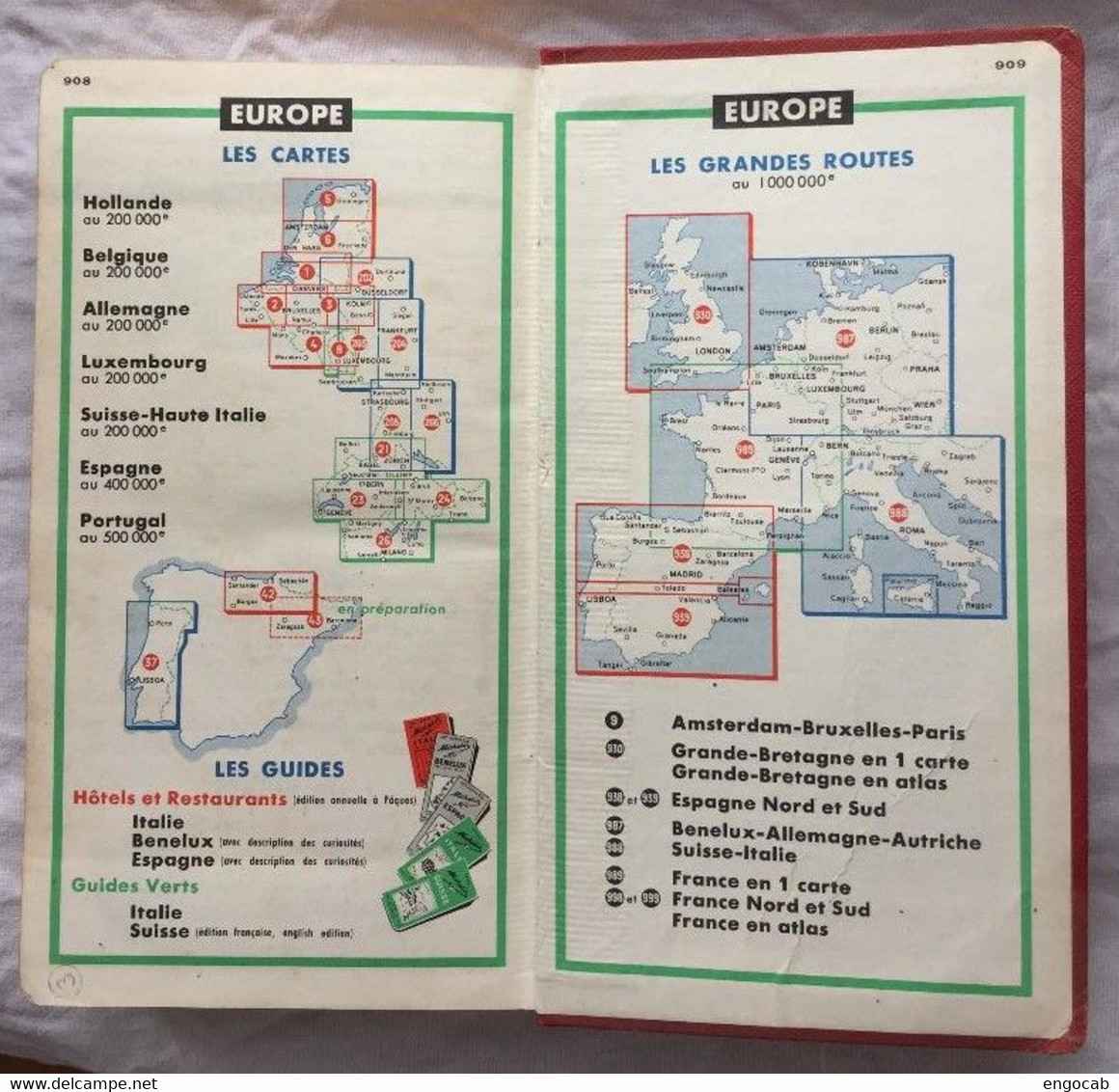 Guide Michelin 1958 C - Michelin (guides)