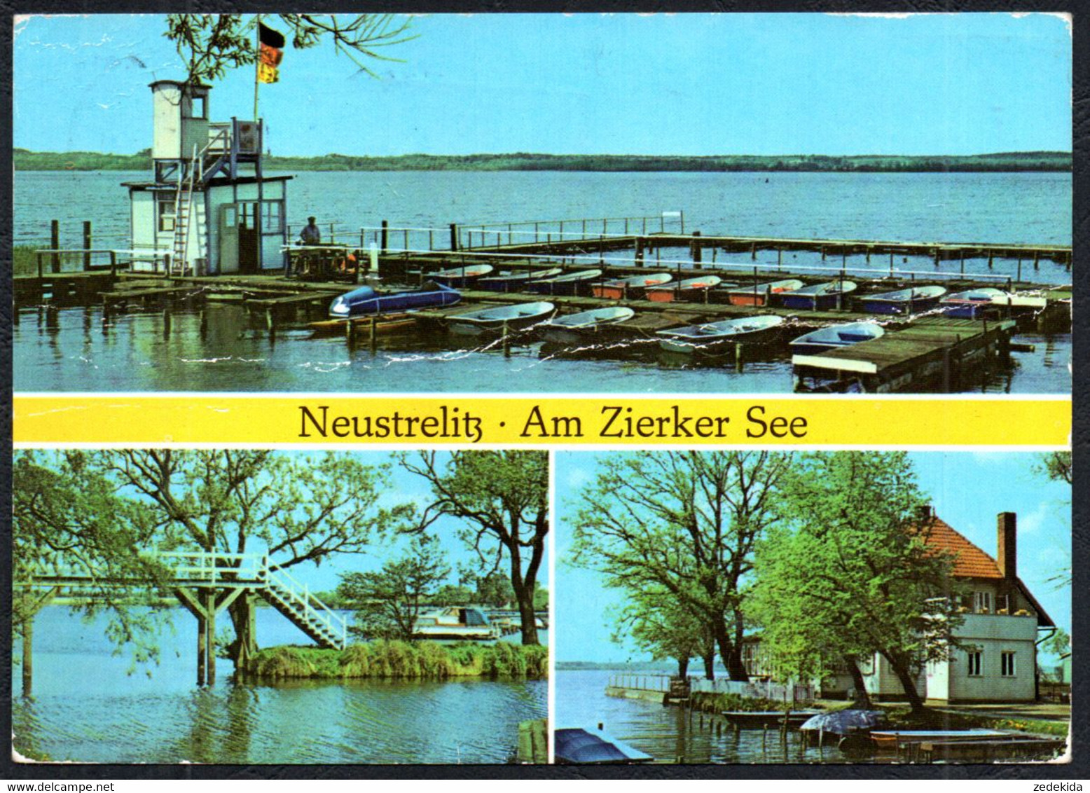 F9881 - Neustrelitz Am Zierker See - Verlag Bild Und Heimat Reichenbach - Neustrelitz