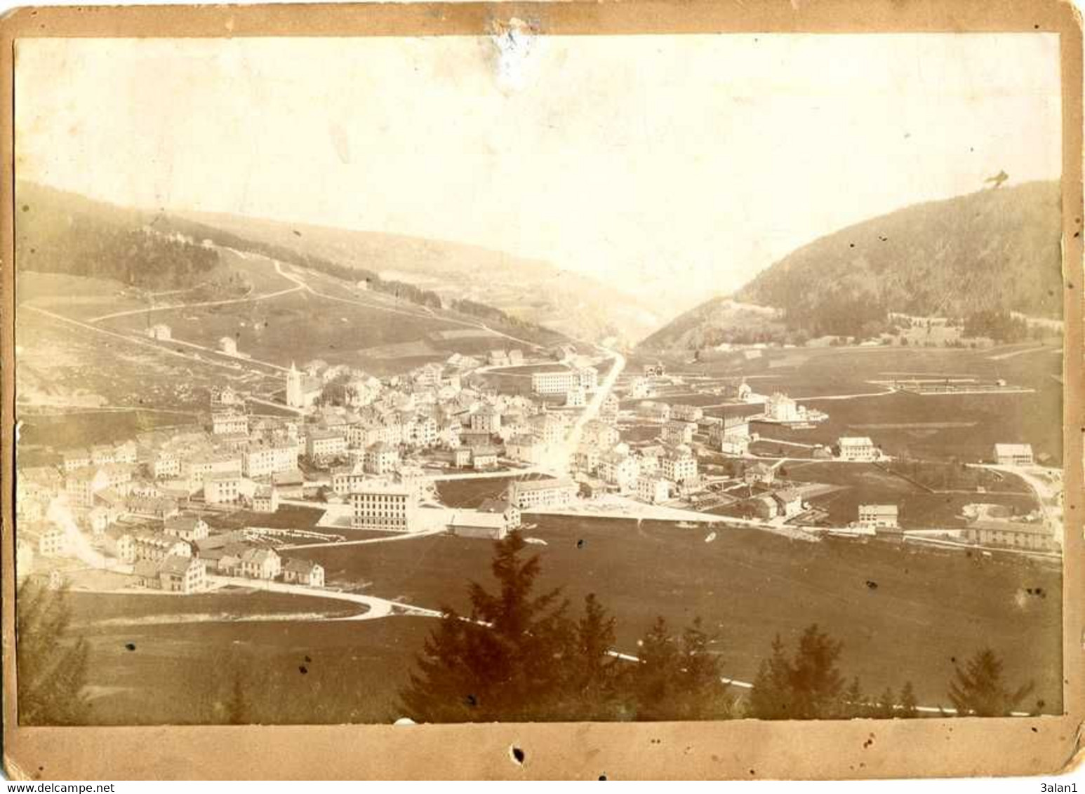 STE CROIX  = Photo D'époque 8 AOUT 1895  Légendée   3397 - Other & Unclassified