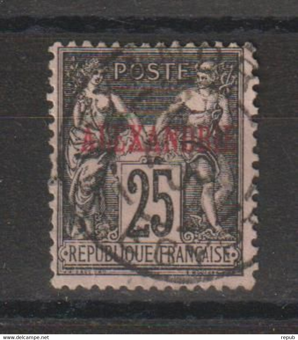 Alexandrie 1899-1900 Sage Surchargé 11, 1 Val Oblit Used - Gebraucht