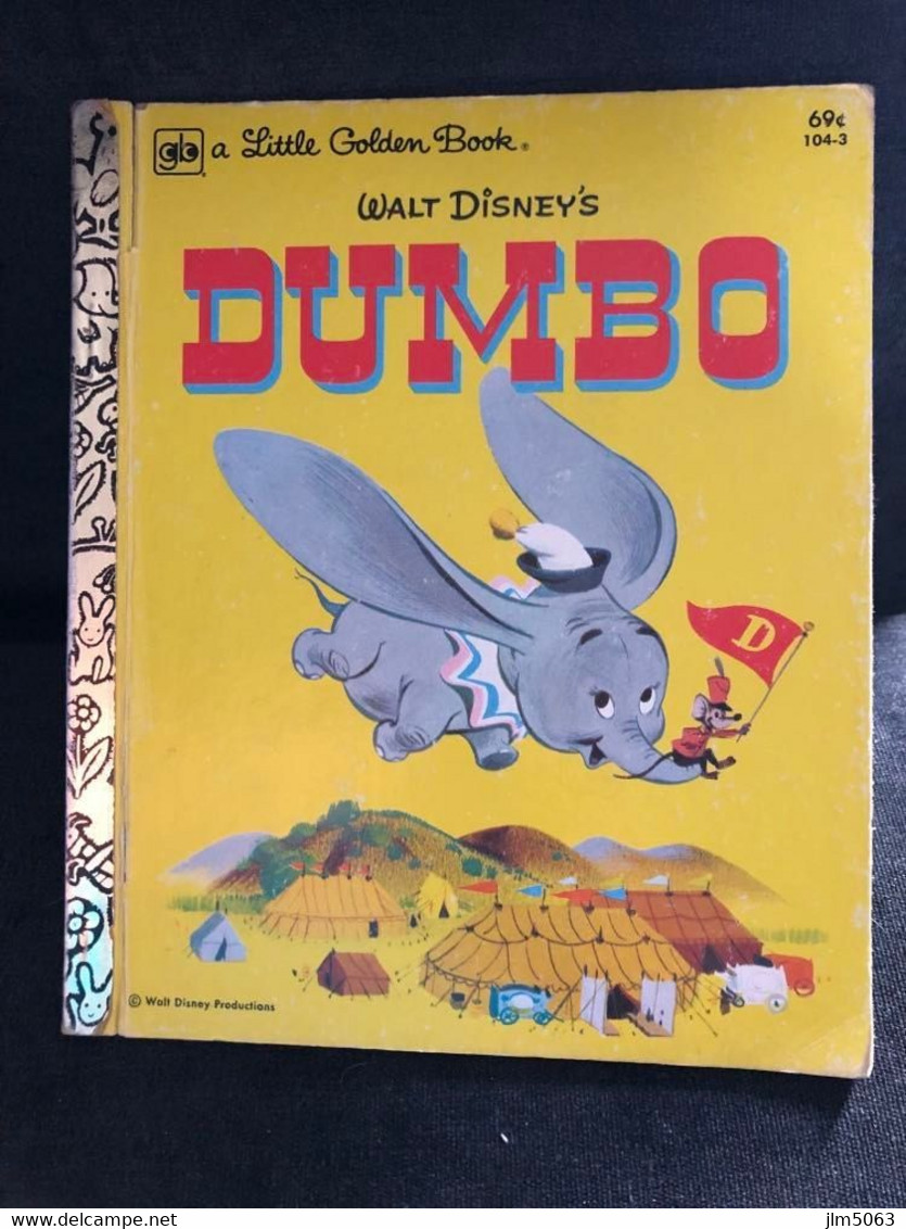 DUMBO LITTLE GOLDEN BOOK 1979 - Livres Illustrés