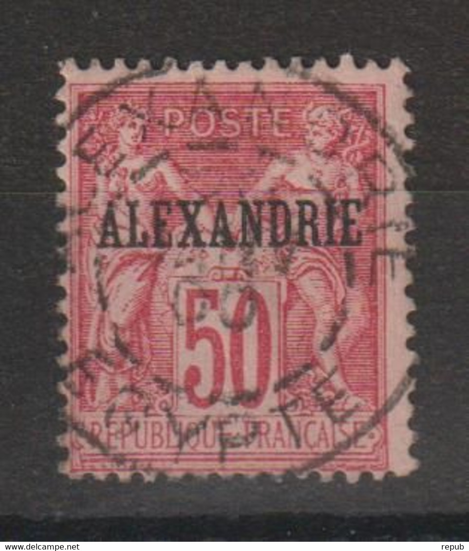 Alexandrie 1899-1900 Sage Surchargé 15, 1 Val Oblit Used - Gebraucht