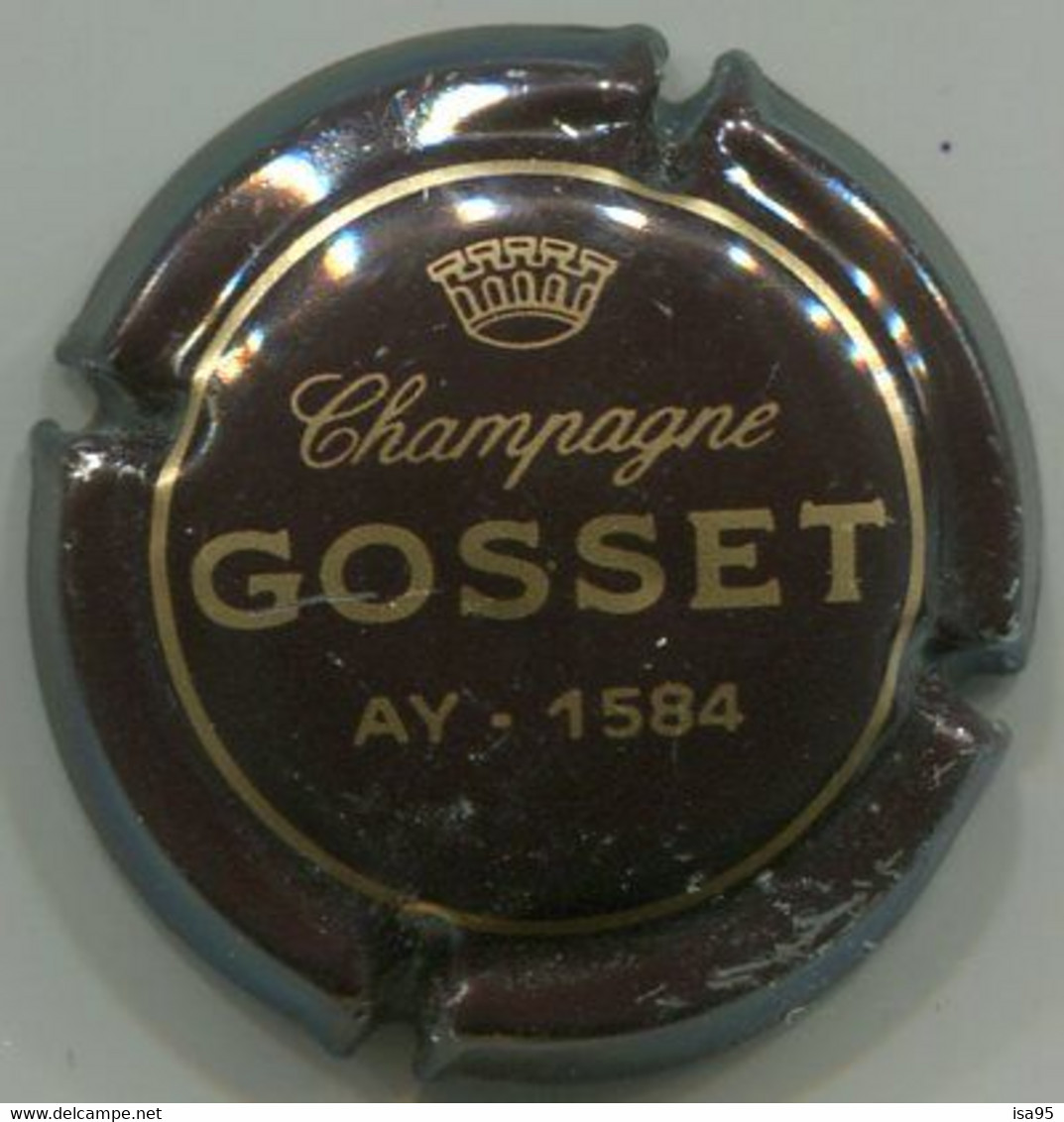 CAPSULE-CHAMPAGNE GOSSET N°21 Marron - Gosset