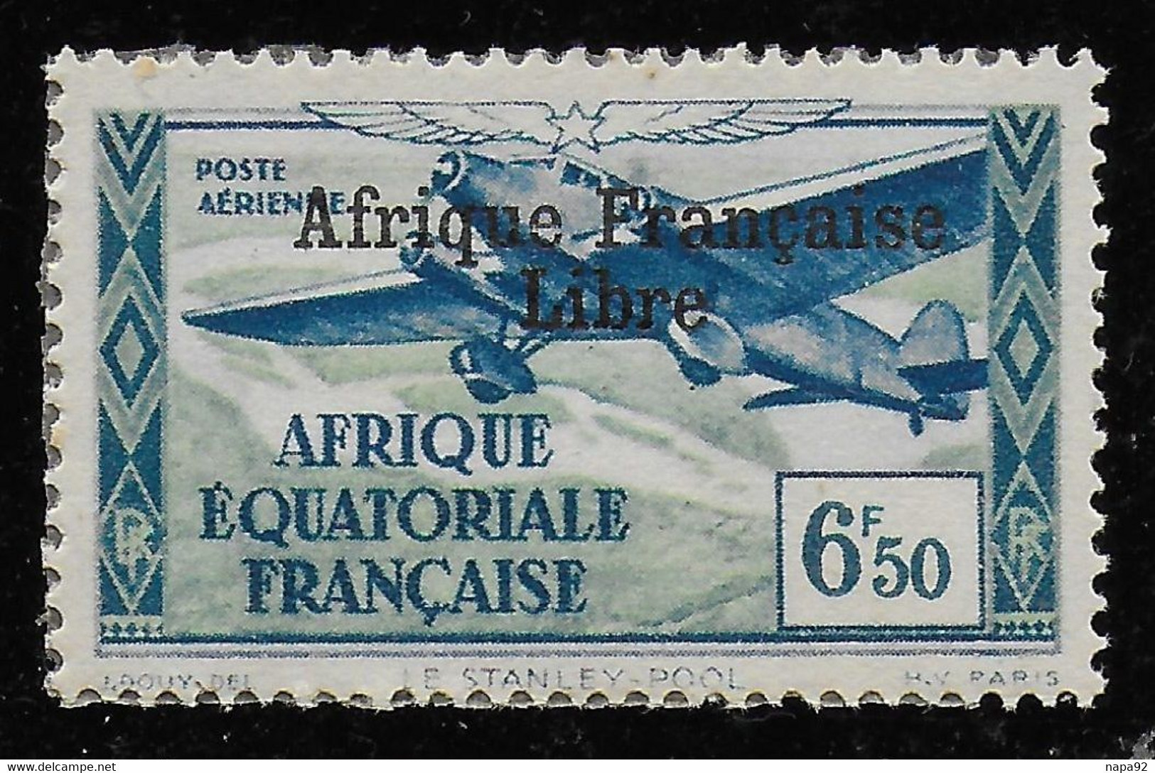 AFRIQUE EQUATORIALE FRANCAISE - AEF - A.E.F. - 1940 - YT PA 18 - Ungebraucht