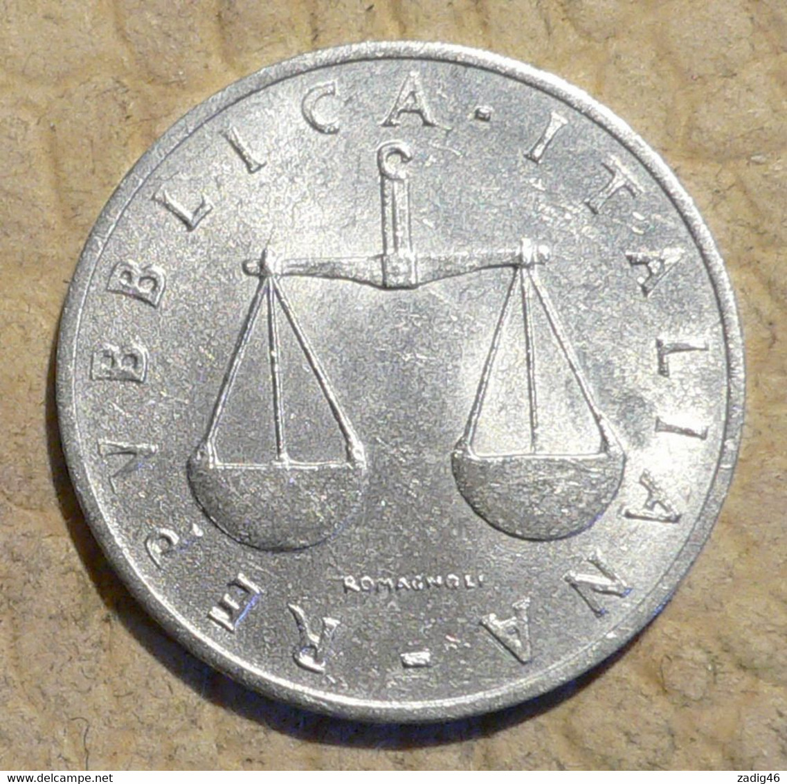 ITALIE - PIECE DE 1 LIRE 1956 R - 1 Lira