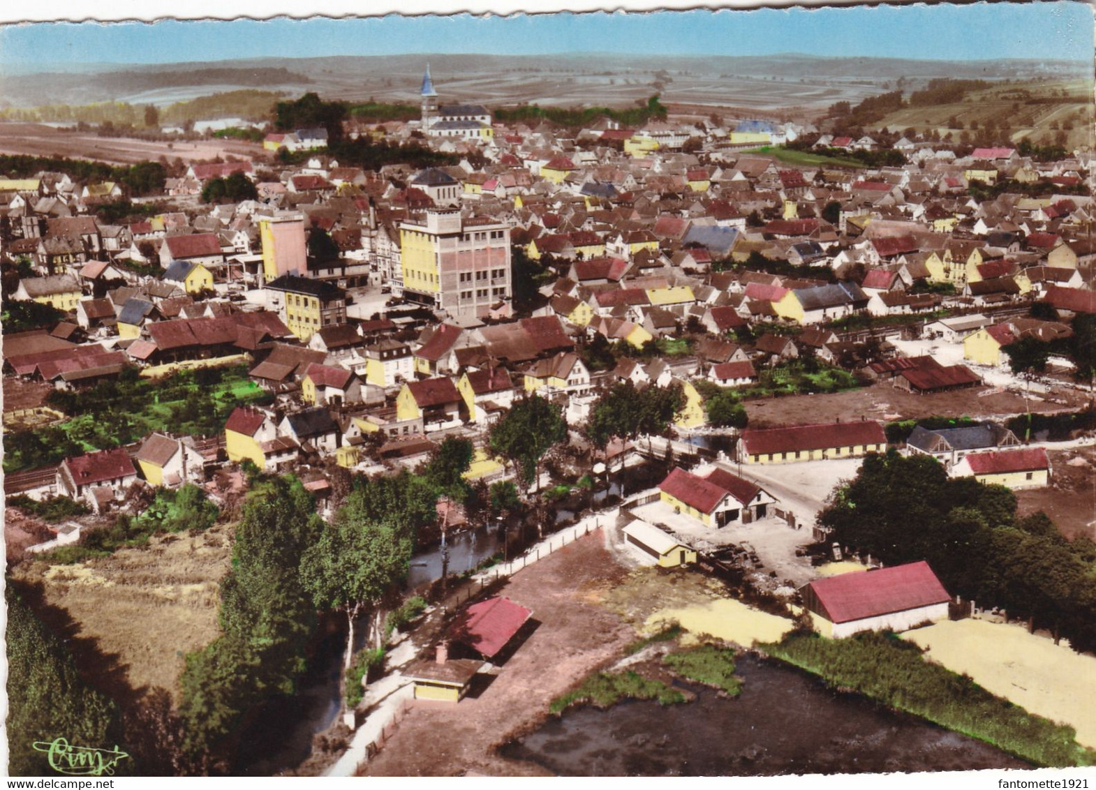 HOCHFELDEN VUE AERIENNE (DIL84) - Hochfelden