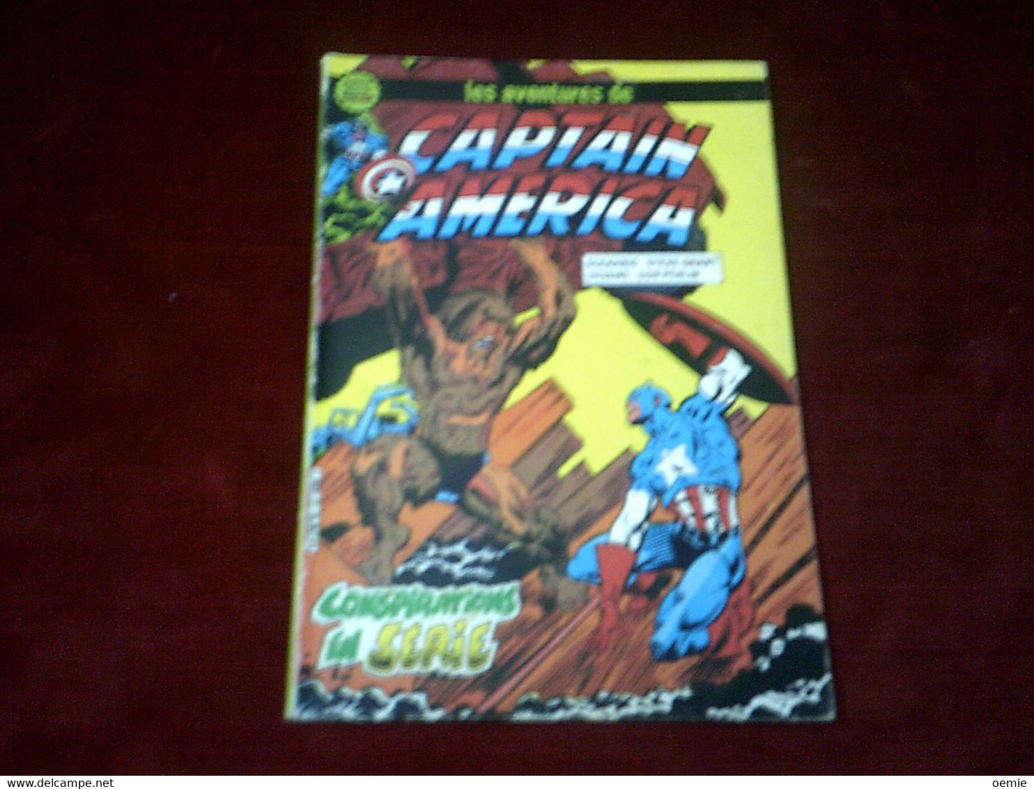 CAPTAIN AMERICA    N° 27  ( 1984 )  CONSPIRATION EN SERIE - Captain America