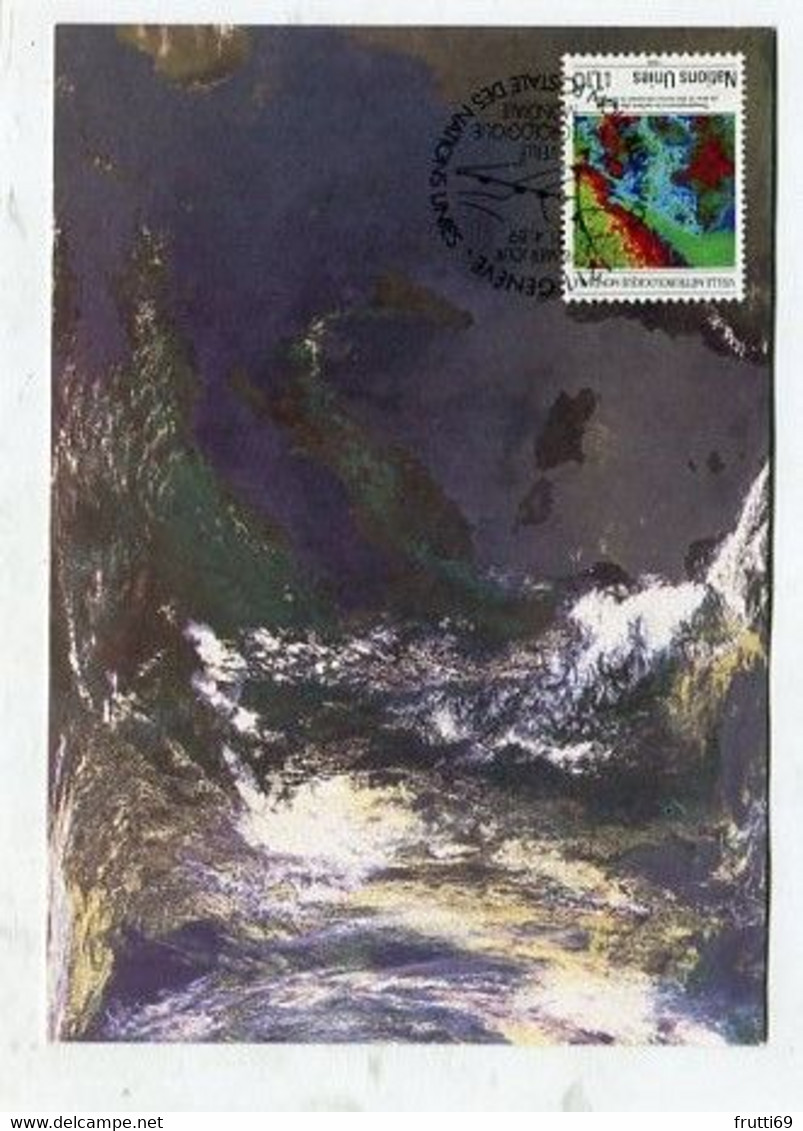 MC 076150 - UNITED NATIONS - Veille Meteorologique Mondiale - Maximum Cards