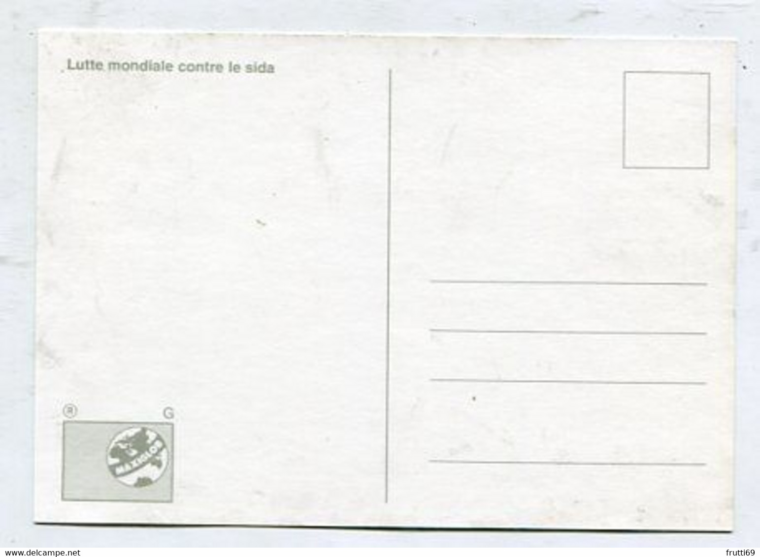 MC 076157 - UNITED NATIONS - Lutte Mondiale Contre Le Sida - Cartoline Maximum