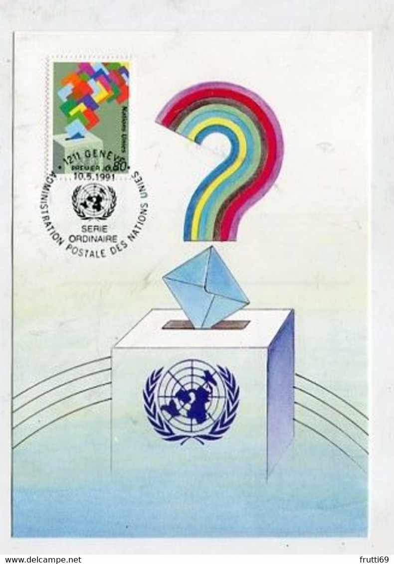 MC 076166 - UNITED NATIONS - Dauerserie - Cartes-maximum