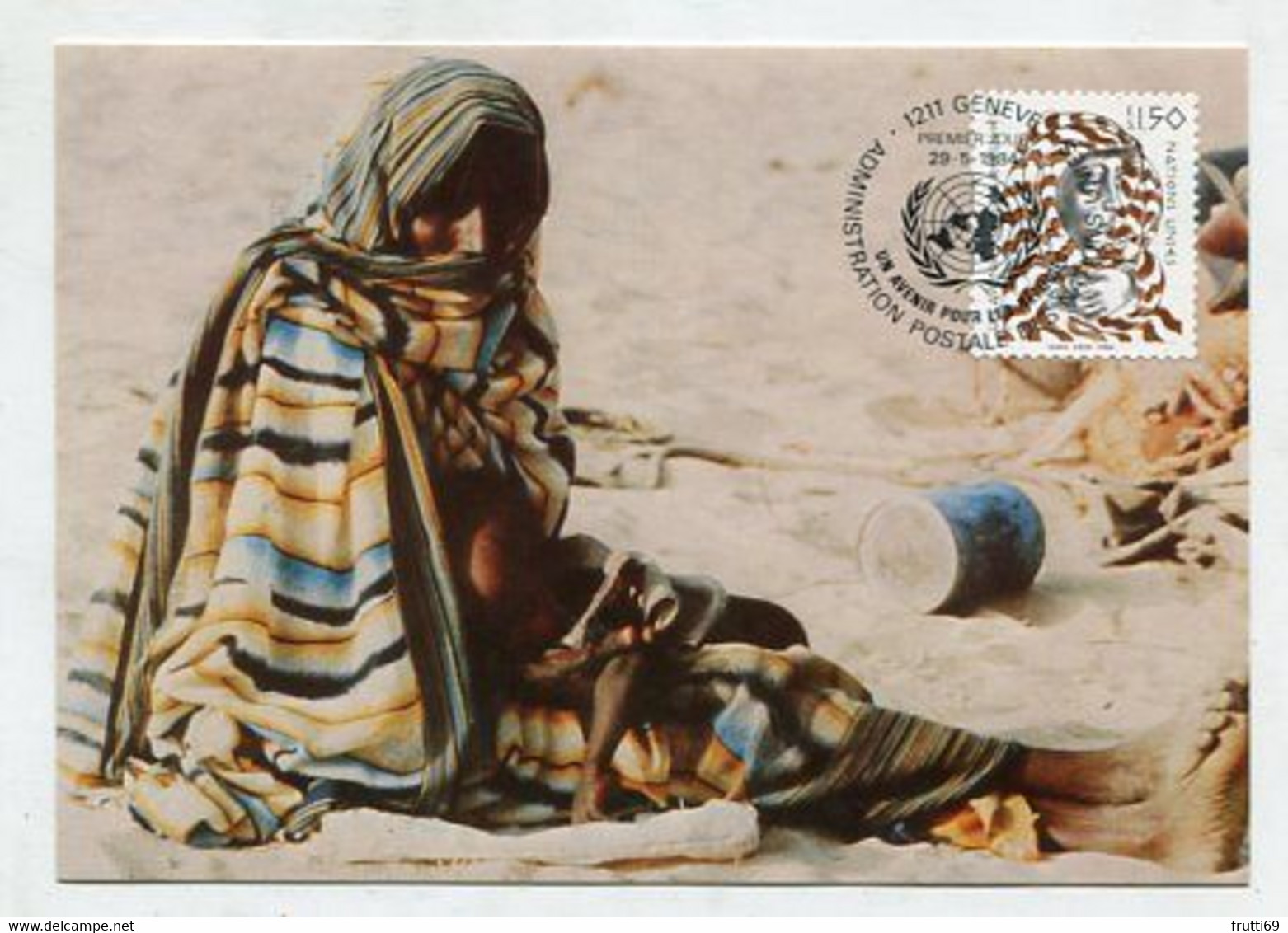 MC 076188 - UNITED NATIONS - Eine Zukunft Für Flüchtlinge - Cartoline Maximum