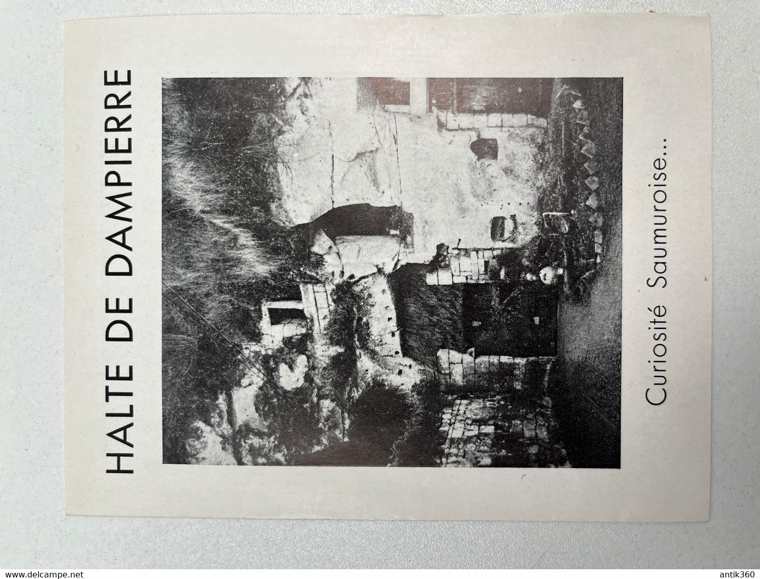 DAMPIERRE SUR LOIRE Dépliant Touristique Halte De Dampierre - Axe Saumur Chinon - Tourism Brochures