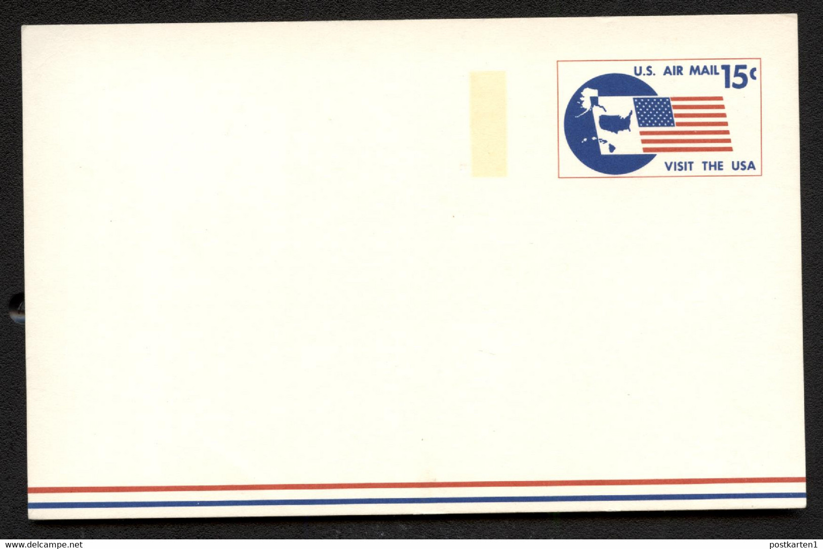 UXC11 Air Mail Postal Card Mint Vf 1971 - 1961-80