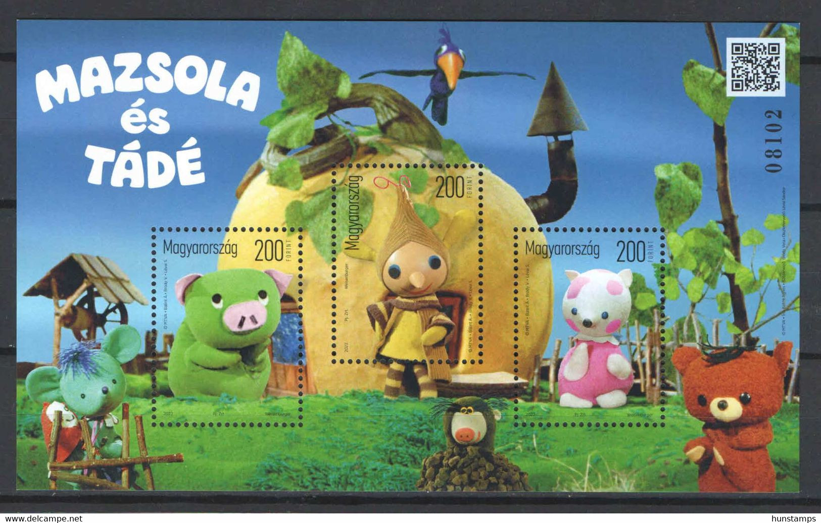 Hungary 2022. Hungarian Folk Tales / Fable "Raisins And Tádé" Sheet MNH (**) - Nuovi