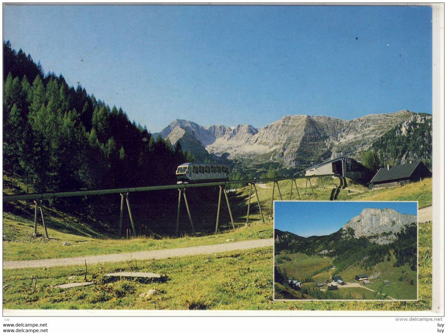 Stand SEILBAHN WURZERALM, M. Warscheneckmassiv, Almdorf Mit Stubweiswipfel - Spital Am Phyrn