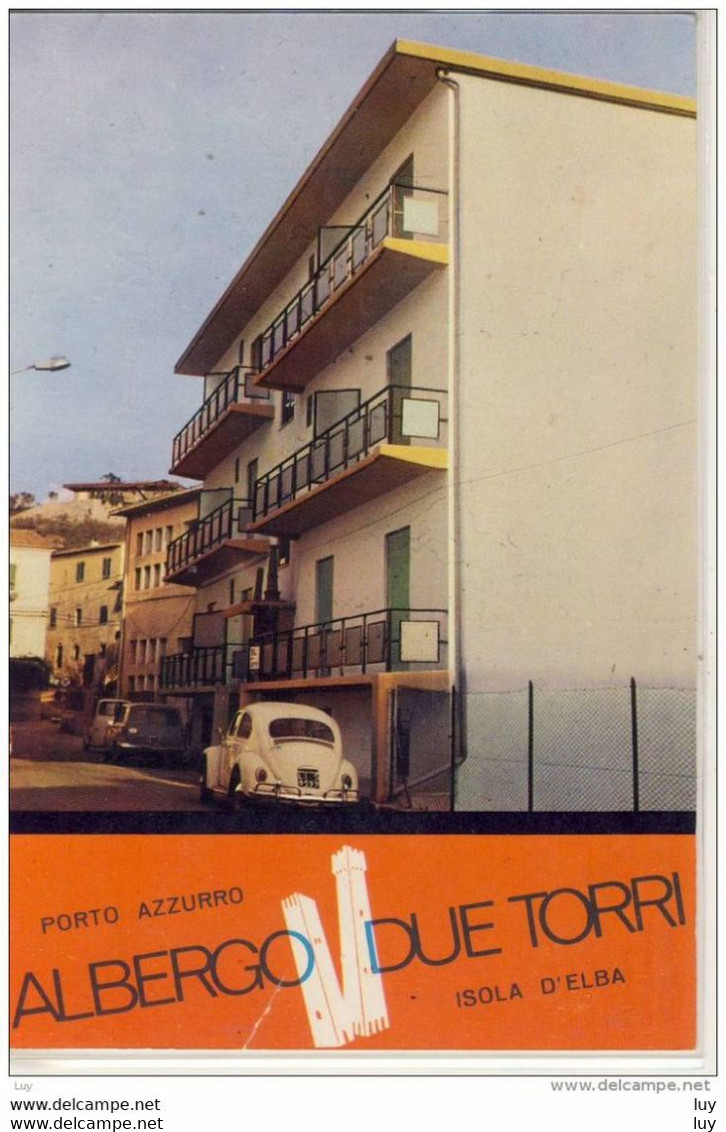 PORTO AZZURRO - Albergo DUE TORRI,  1974 - Livorno