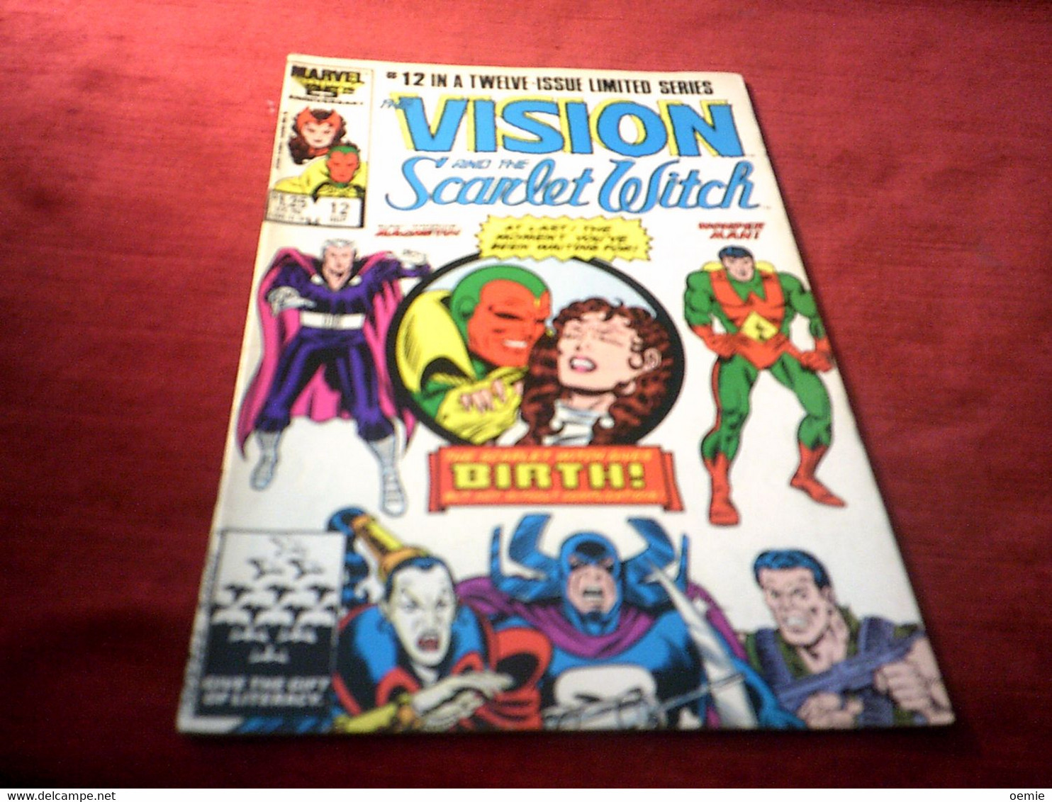 THE VISION AND THE  SCARLET WITCH N° 12 SEP 1986 - Marvel