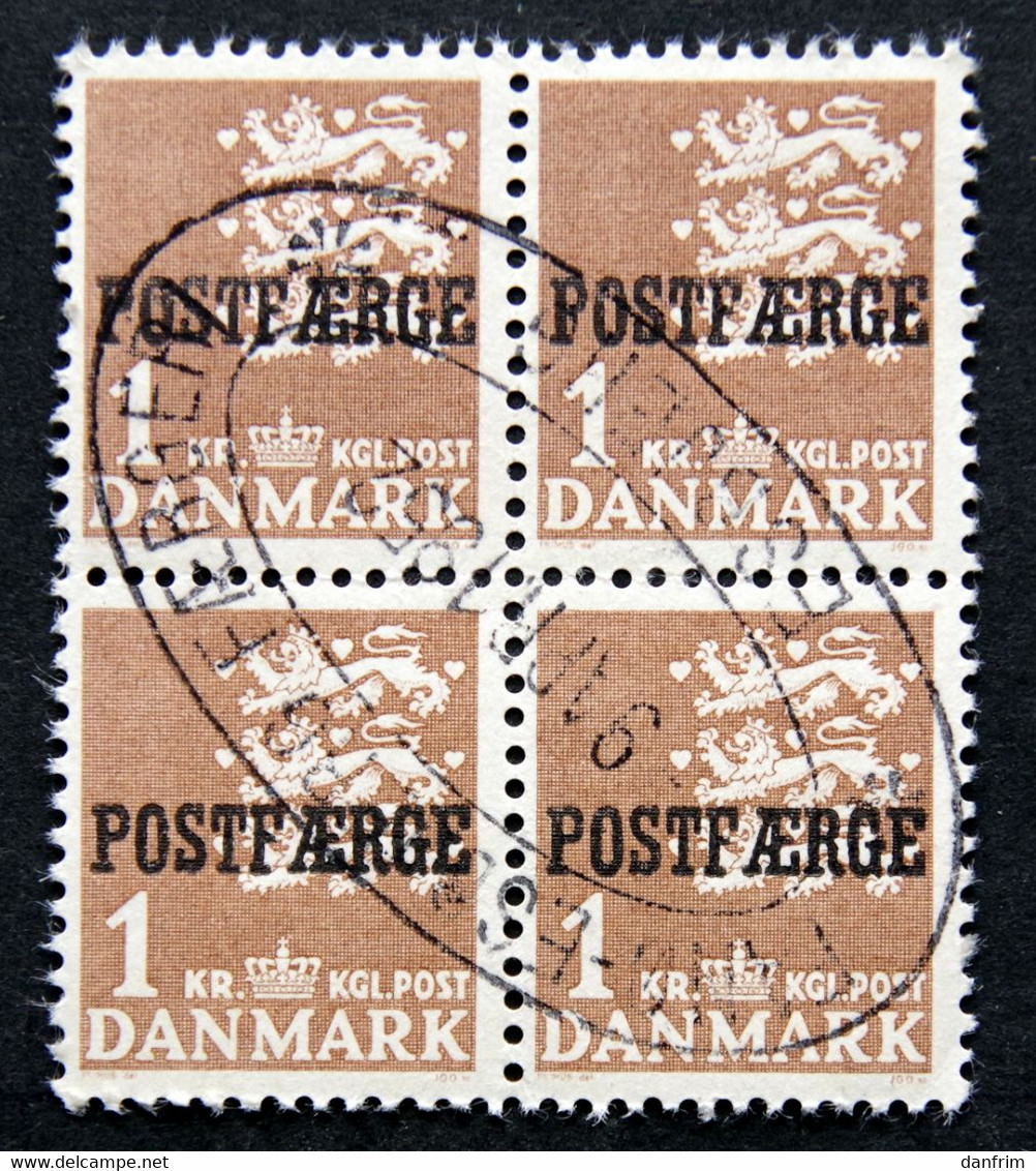 Denmark 1950 POSTFÆRGE Minr.34 I    (o )( Lot  E 1849 ) - Colis Postaux