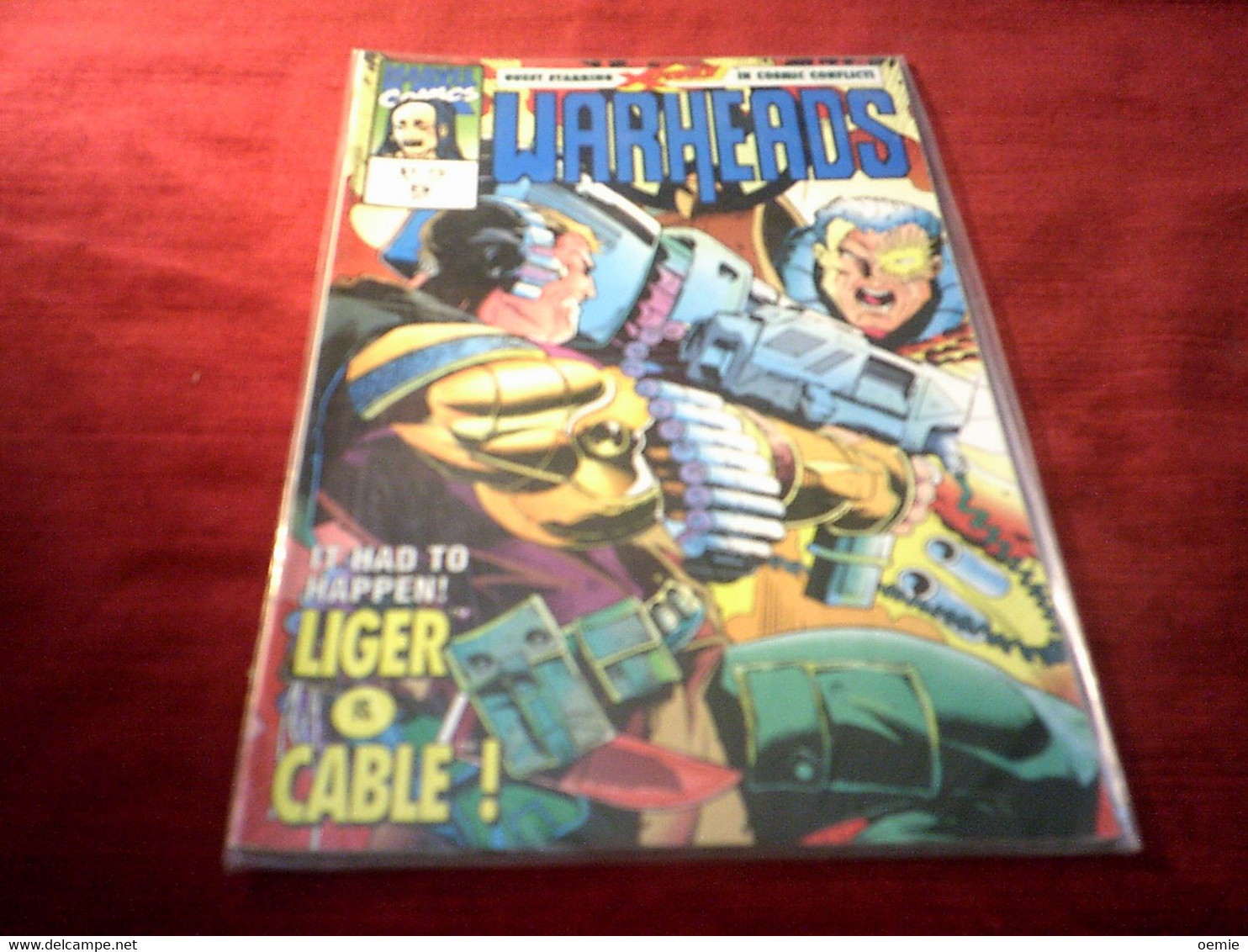 WARHEADS  LIGER  VS CABLE   N° 5 OCT - Marvel