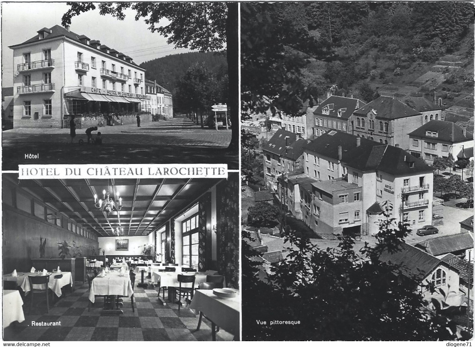 Luxembourg Larochette Hôtel Du Château Photo Bon à Tirer - Fels