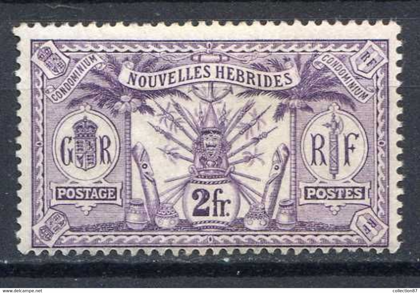 NOUVELLES HEBRIDES - N° 47 ⭐ Neuf SG ⭐ Cat 22 € -- NEW HEBRIDES - Unused Stamps