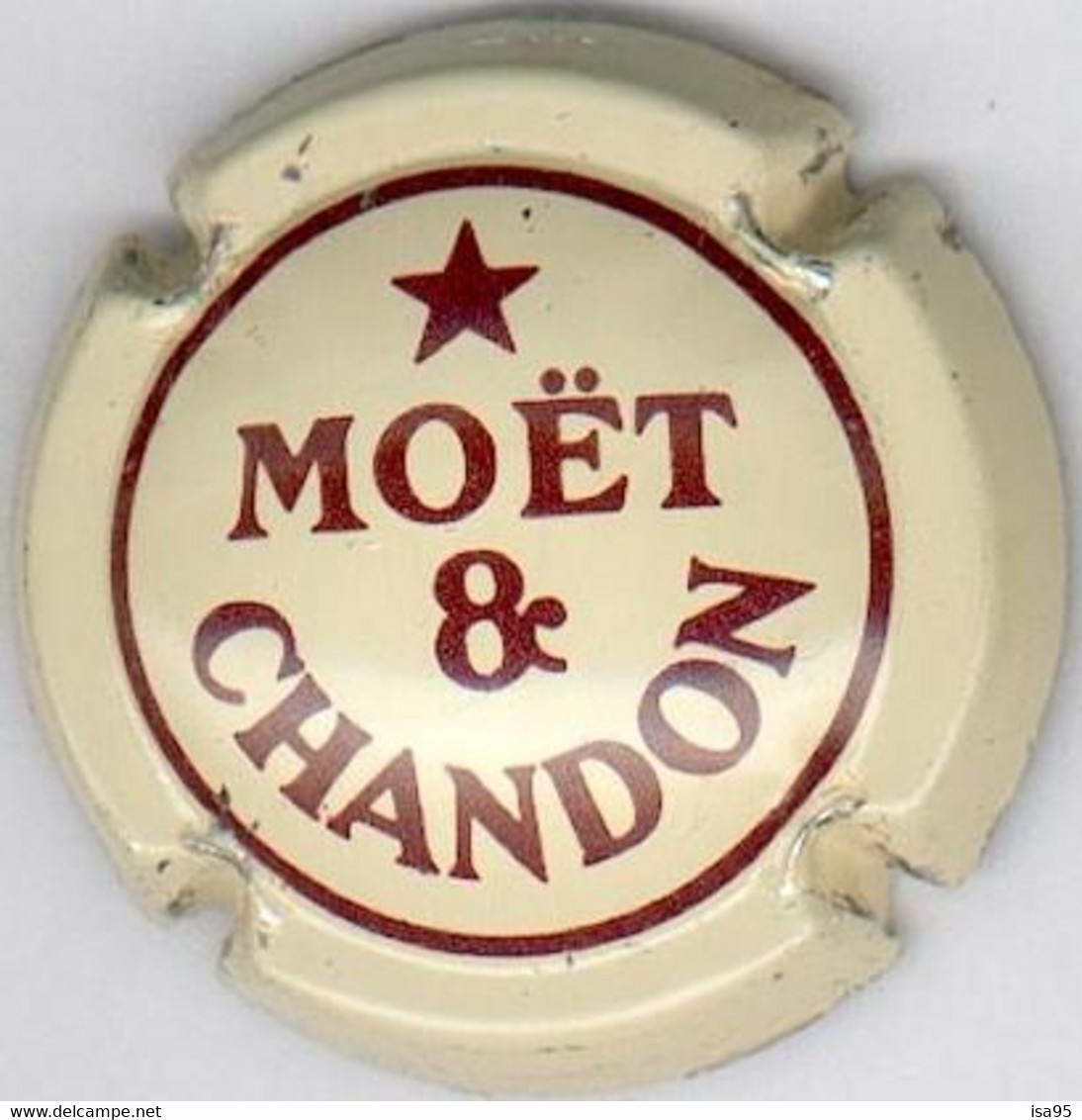 CAPSULE-CHAMPAGNE MOET & CHANDON N°159 -crème & Marron - Moet Et Chandon