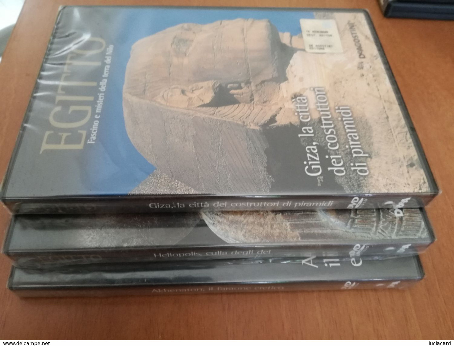 LOTTO 10 DVD EGITTO FASCINO E MISTERI DELLA TERRA DEL NILO -DE AGOSTINI - Histoire