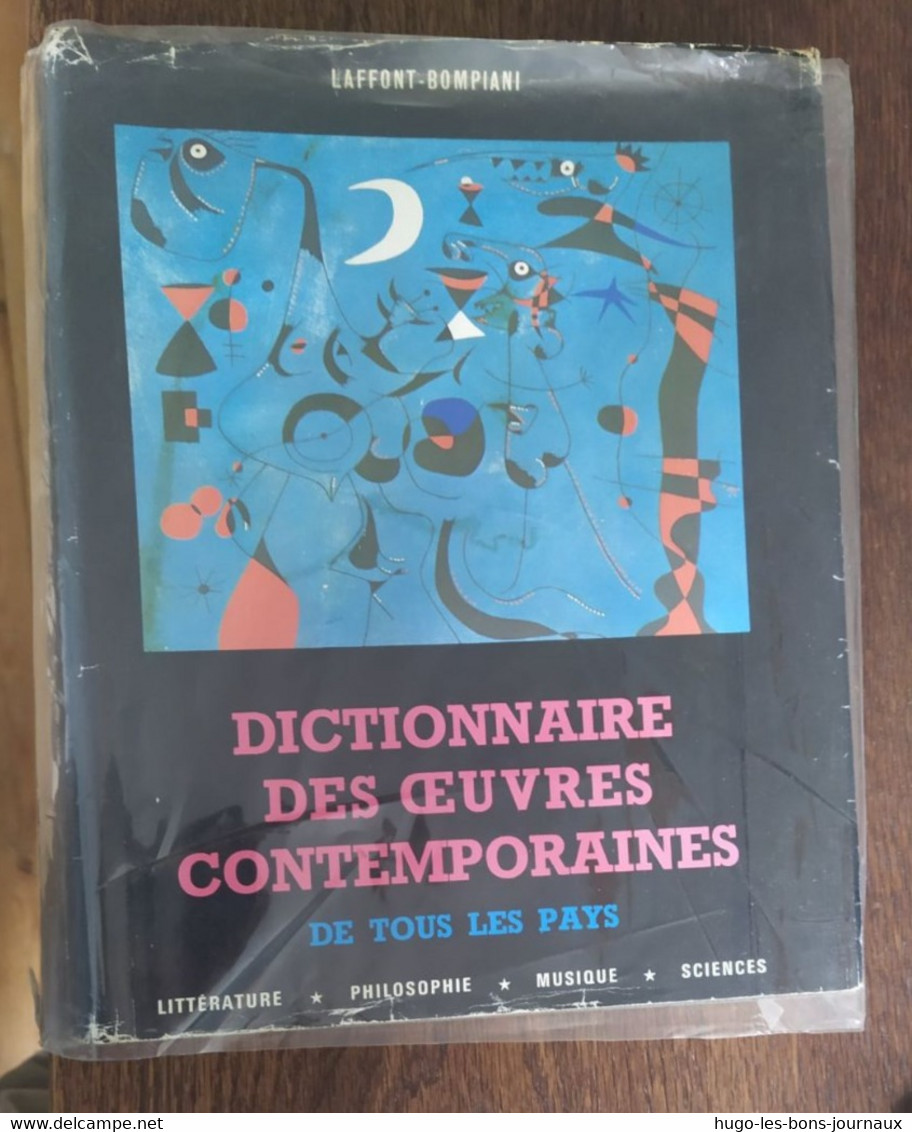 Dictionnaire Des Œuvres Contemporaines_Tome V _Laffont Et Bompiani _ S.E.D.E._1968 - Encyclopédies