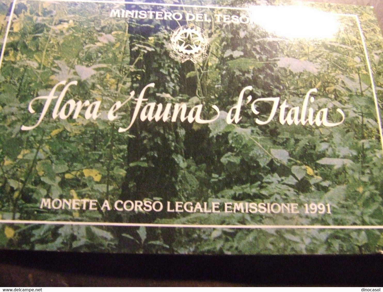 ITALIA 1991 FLORA FDC Con CONFEZIONE ORIGINALE - Gedenkmünzen