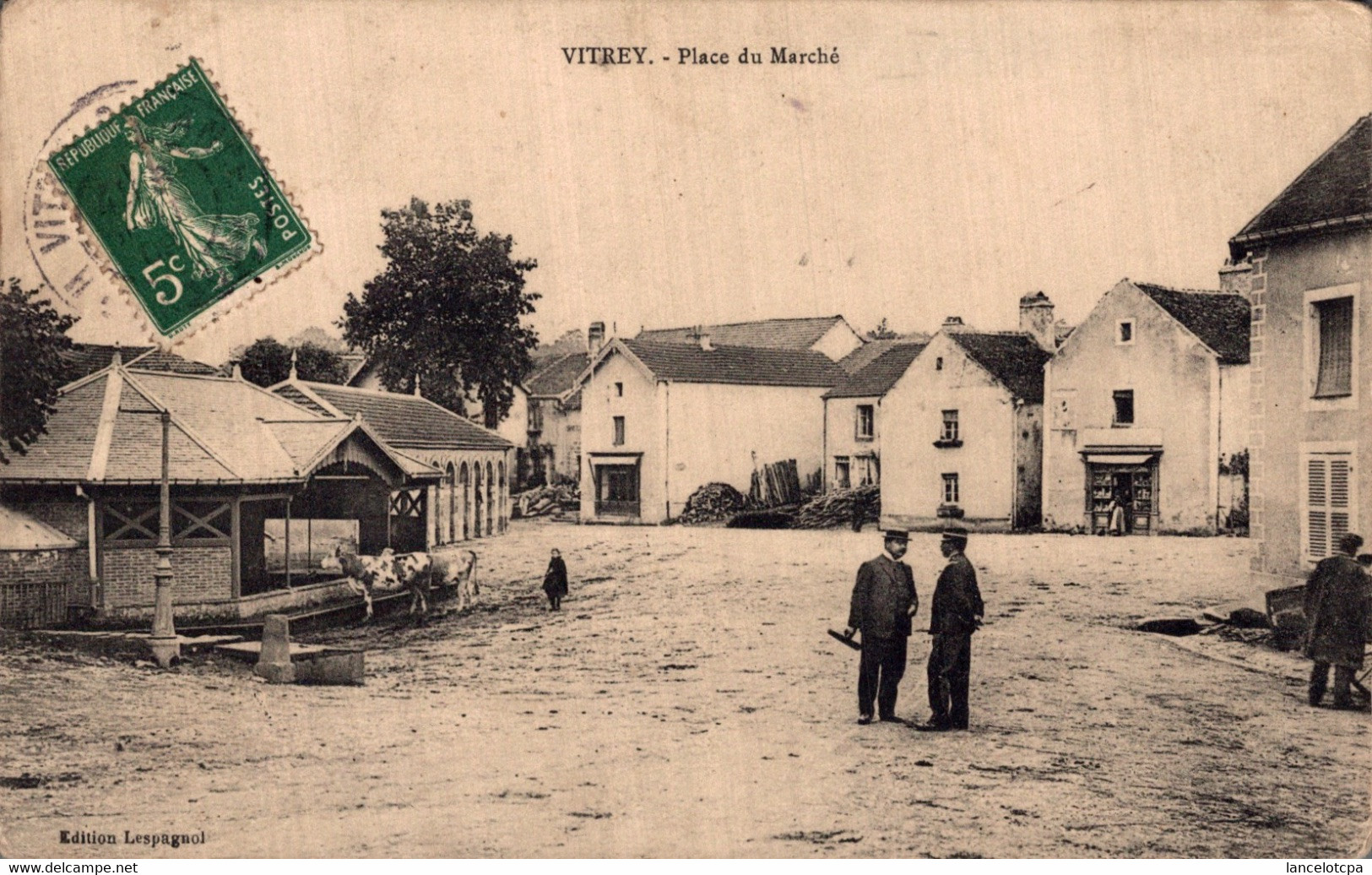 70 - VITREY / PLACE DU MARCHE - Vitrey-sur-Mance