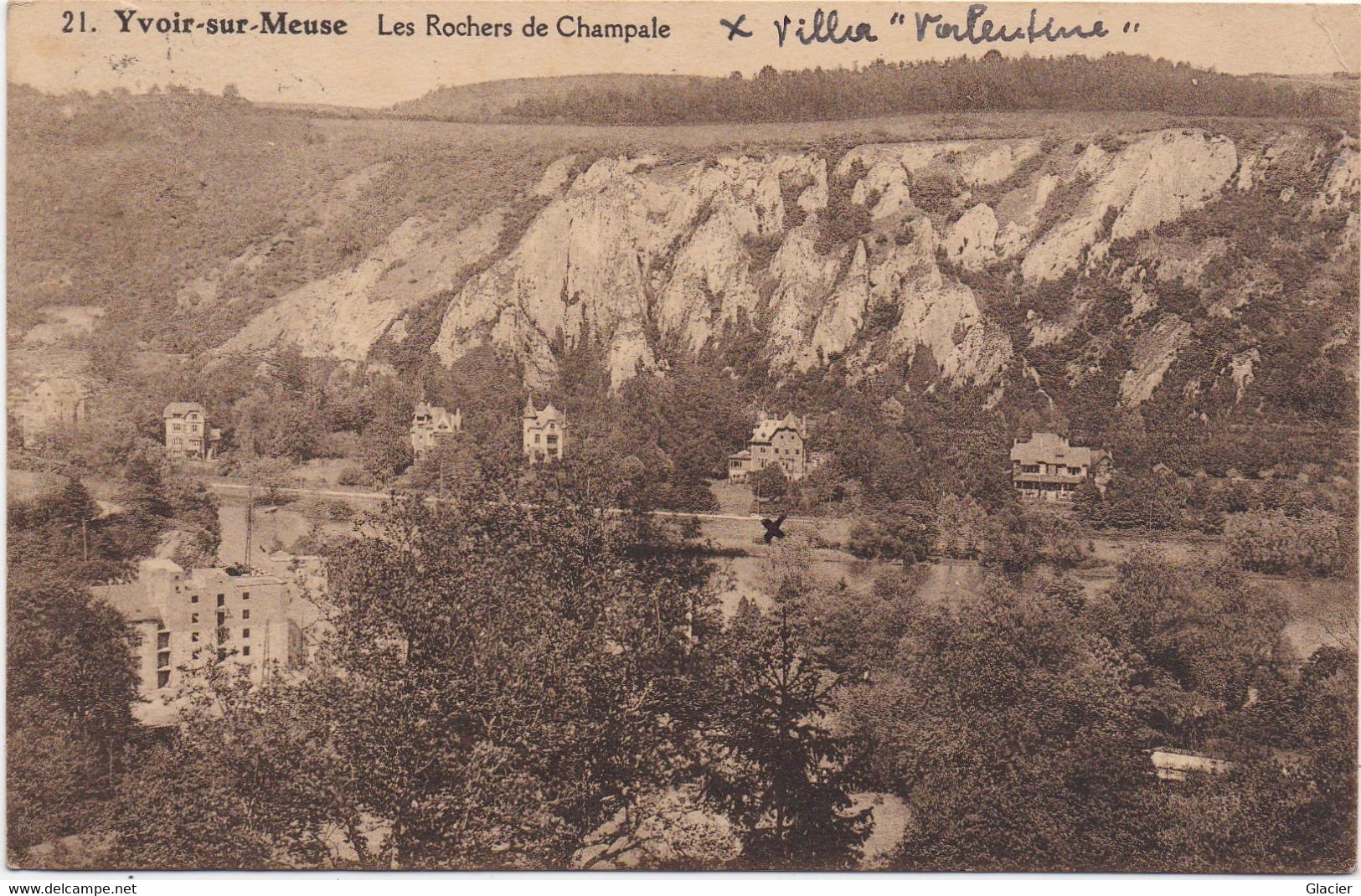 Yvoir-sur-Meuse - Les Rochers De Champalle - Yvoir