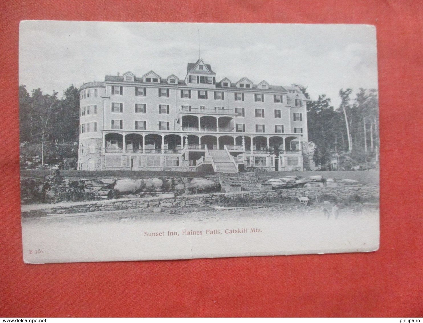 Sunset Inn Haines Falls. Tear Bottom Center.    Catskills  New York    Ref 5744 - Catskills