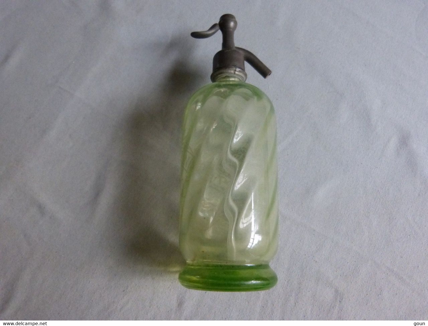 Ancien Siphon Pharmacie Ferin Binche - Top Coloris - Très Bel état - Envoi Par Colis - Limonade