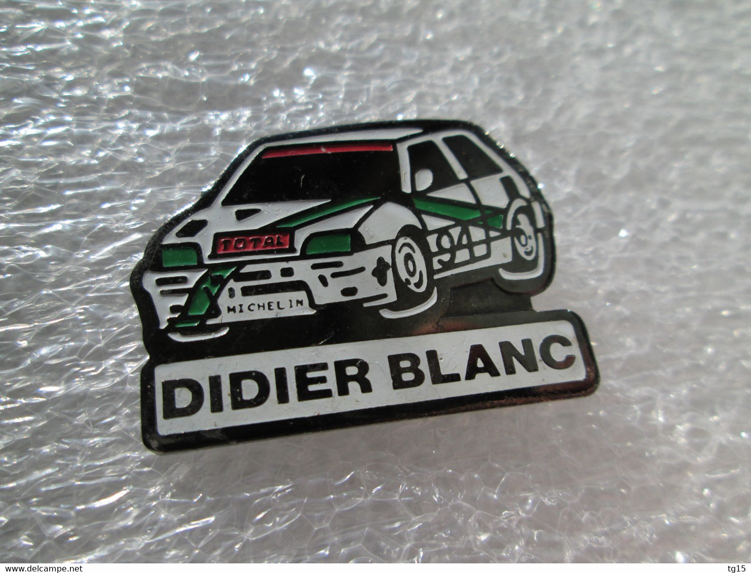 PIN'S    CITROËN  AX   RALLYE  DIDIER  BLANC  COUPE DE FRANCE AX  CITROËN SPORT - Citroën