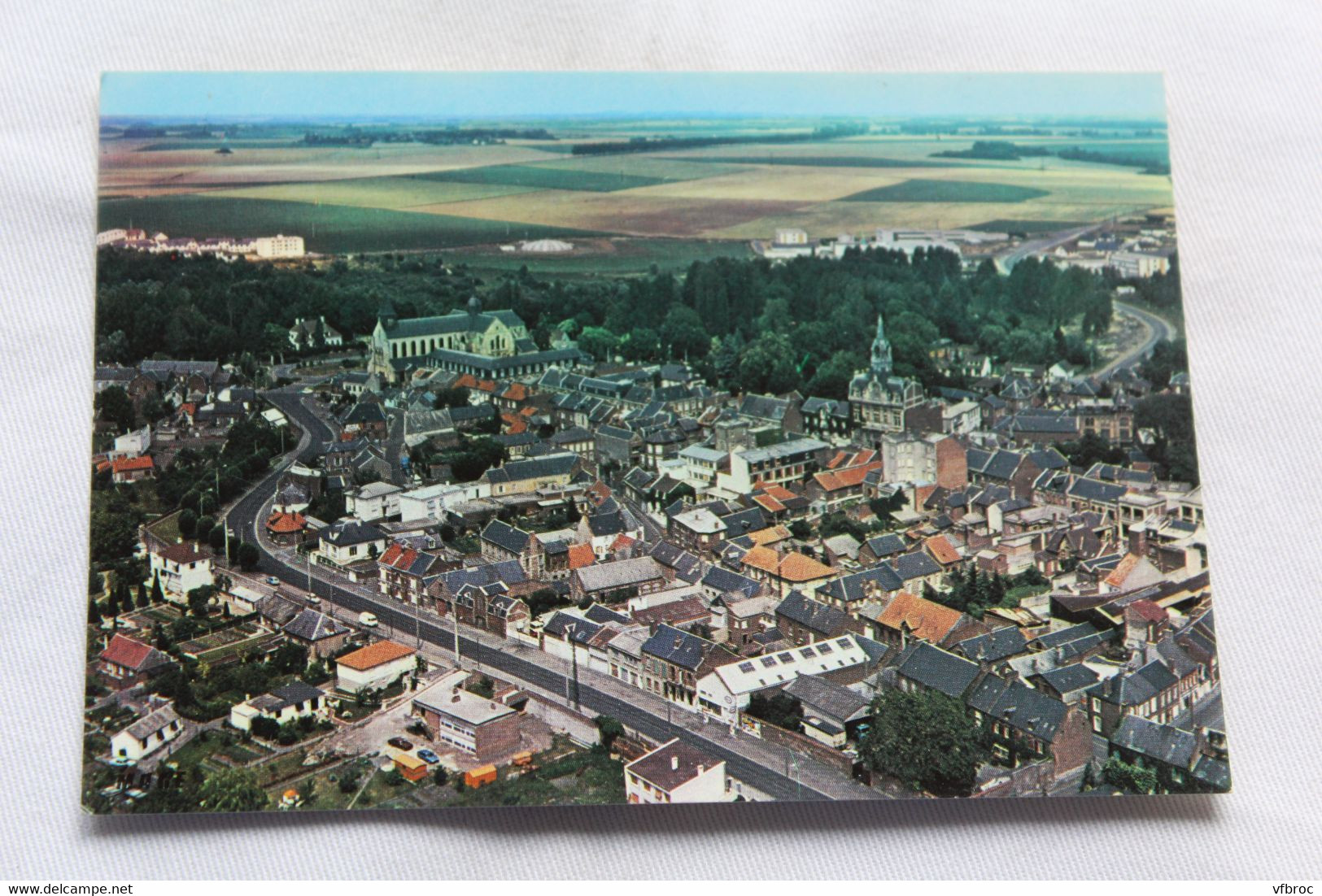 J989, Cpm, Ham, Vue Générale, Somme 80 - Ham