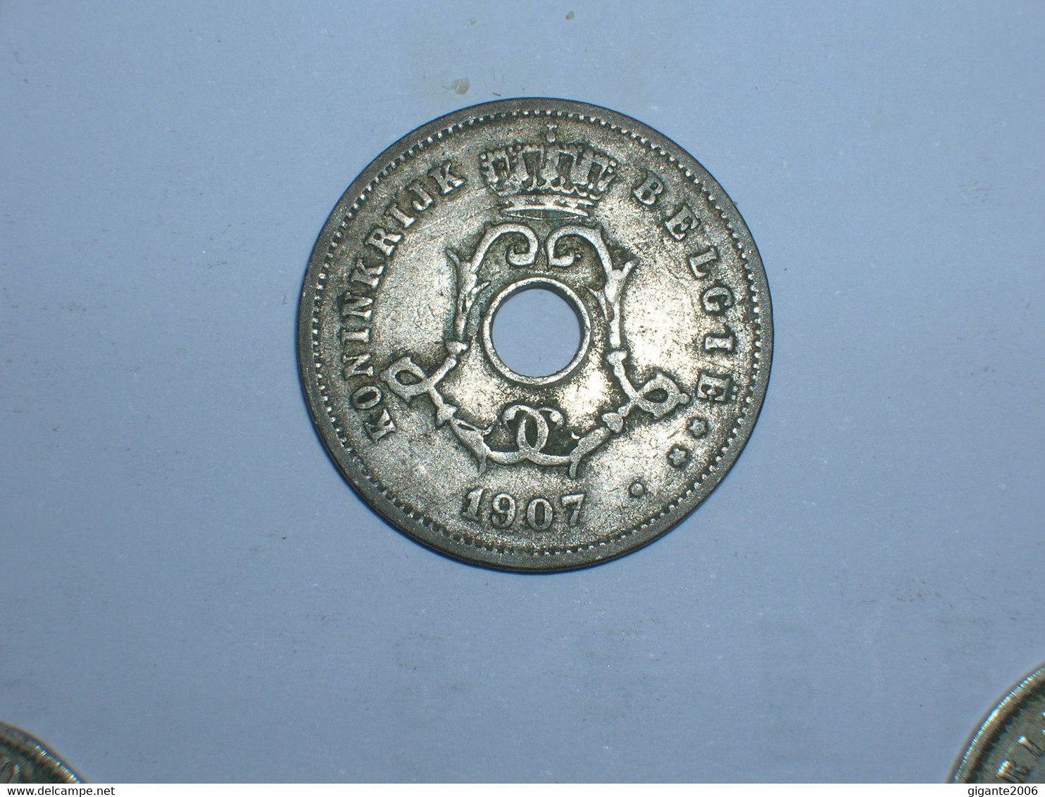 BELGICA 5 CENTIMOS 1907, BELGIE (12160) - 5 Cents